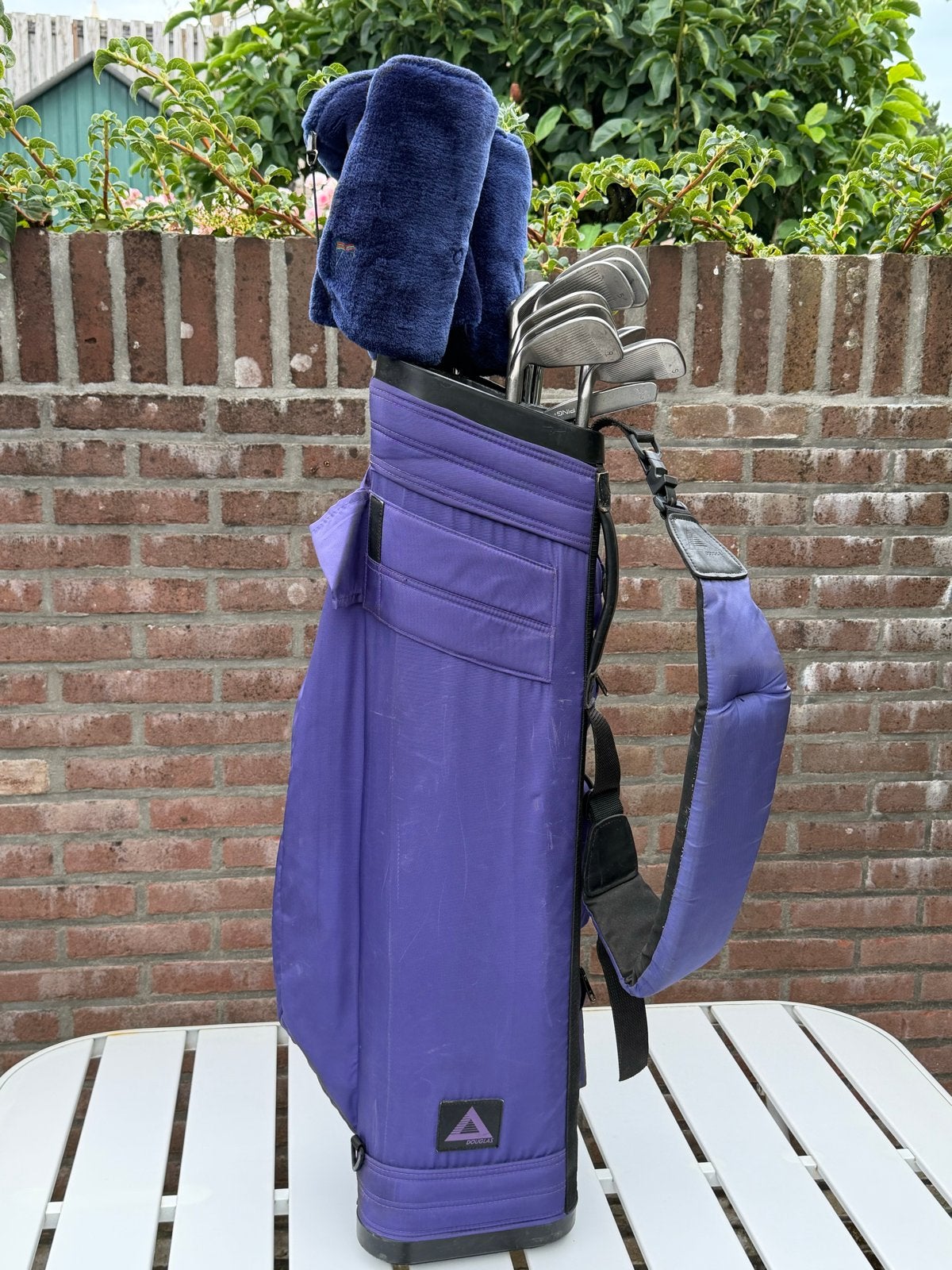 Complete Ping Zing Orange Dot Golfset met tas en trolley, Sport en Fitness, Golf, Ophalen, Gebruikt, Set, Ping