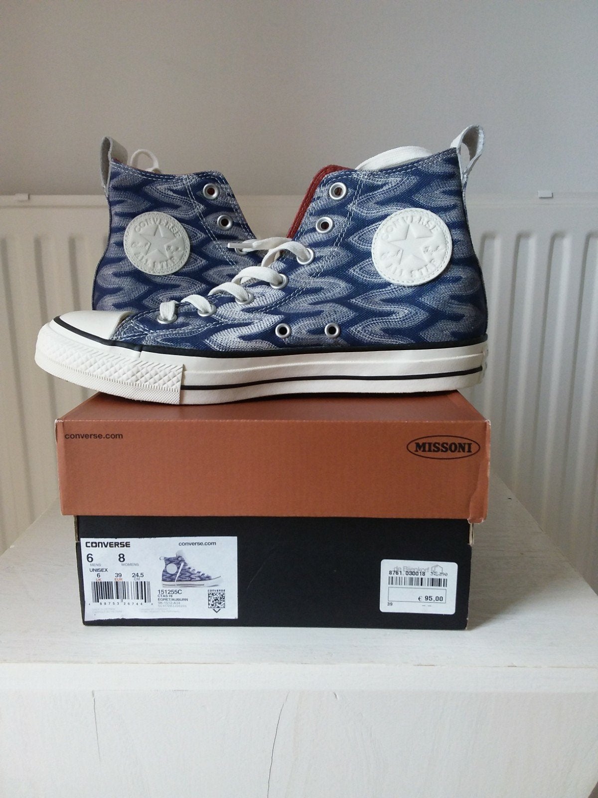 Nieuw Allstar Converse Missoni sneakers, EU maat 39, Ophalen of Verzenden, Nieuw, Sneakers of Gympen