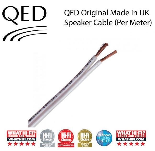 QED Original 8 Luidsprekerkabels High Performance Totaal 25m, Audio, Tv en Foto, Audiokabels en Televisiekabels, Ophalen, Zo goed als nieuw