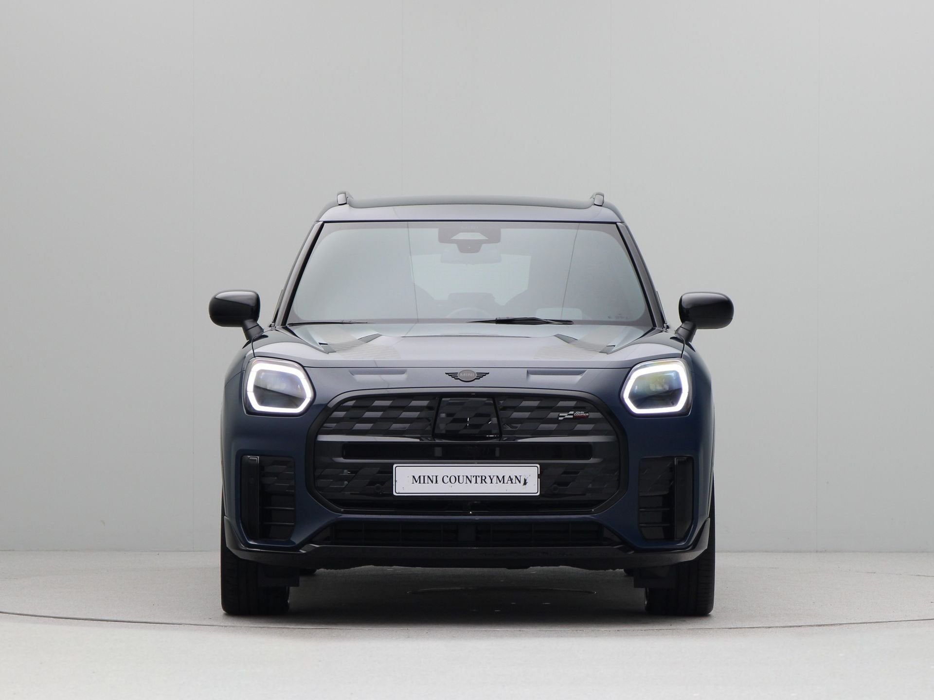 MINI Countryman SE ALL4 John Cooper Works Pakket S PRIVATE L, Auto's, Automaat, Zwart, Countryman, Blauw