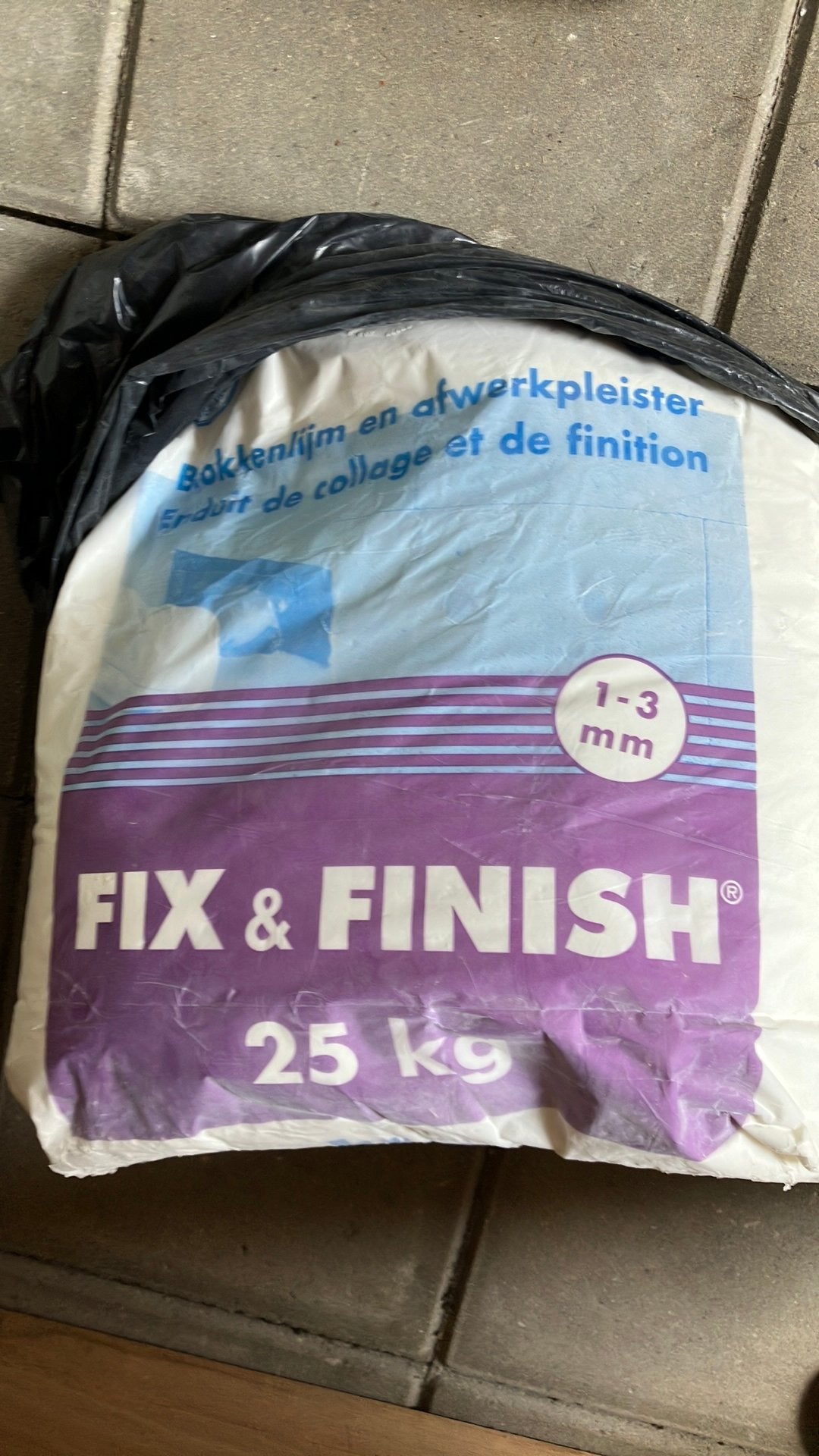 Fix&Finish 25 kg, Ophalen, Zo goed als nieuw, Overige typen