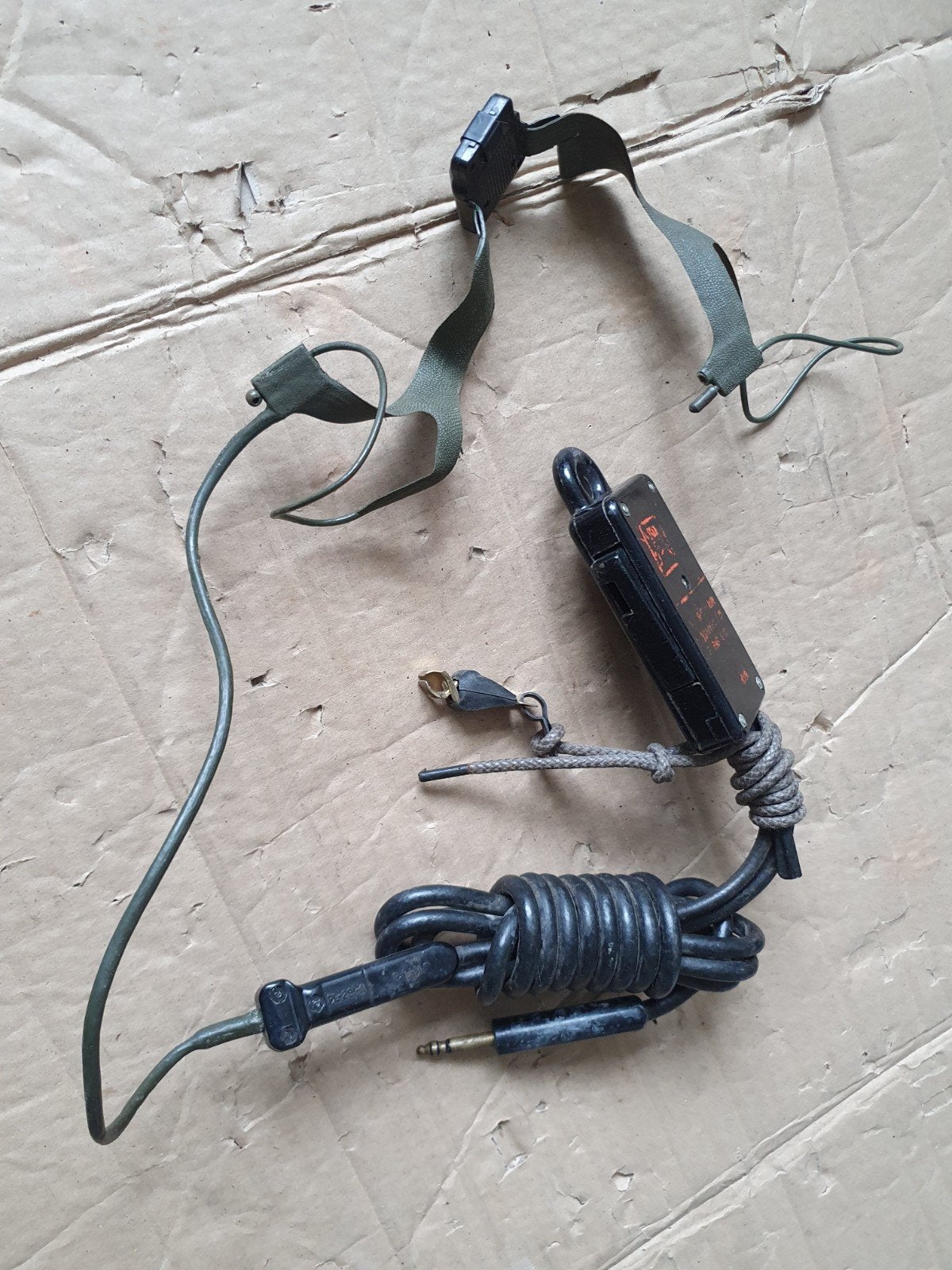 US WW2, Swichbox SW-141 met neusmicrophone, Ophalen of Verzenden, Amerika