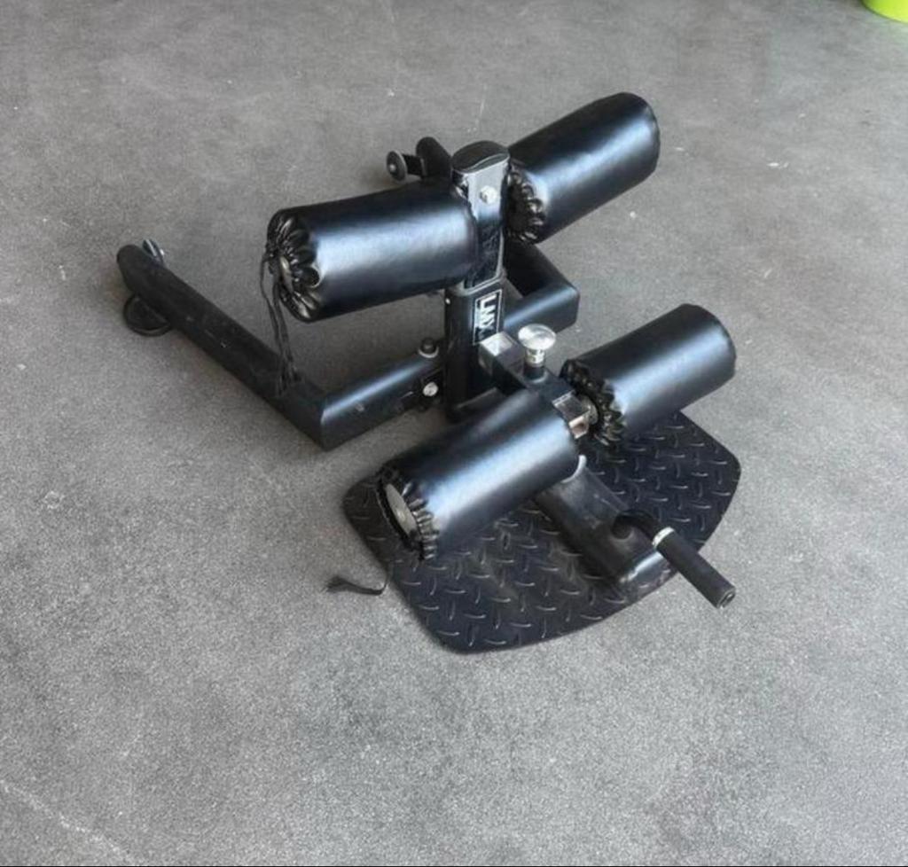 Lifemaxx Lmx Sissy Squat Bench Pro, Sport en Fitness, Fitnessmaterialen, Ophalen, Gebruikt, Overige typen
