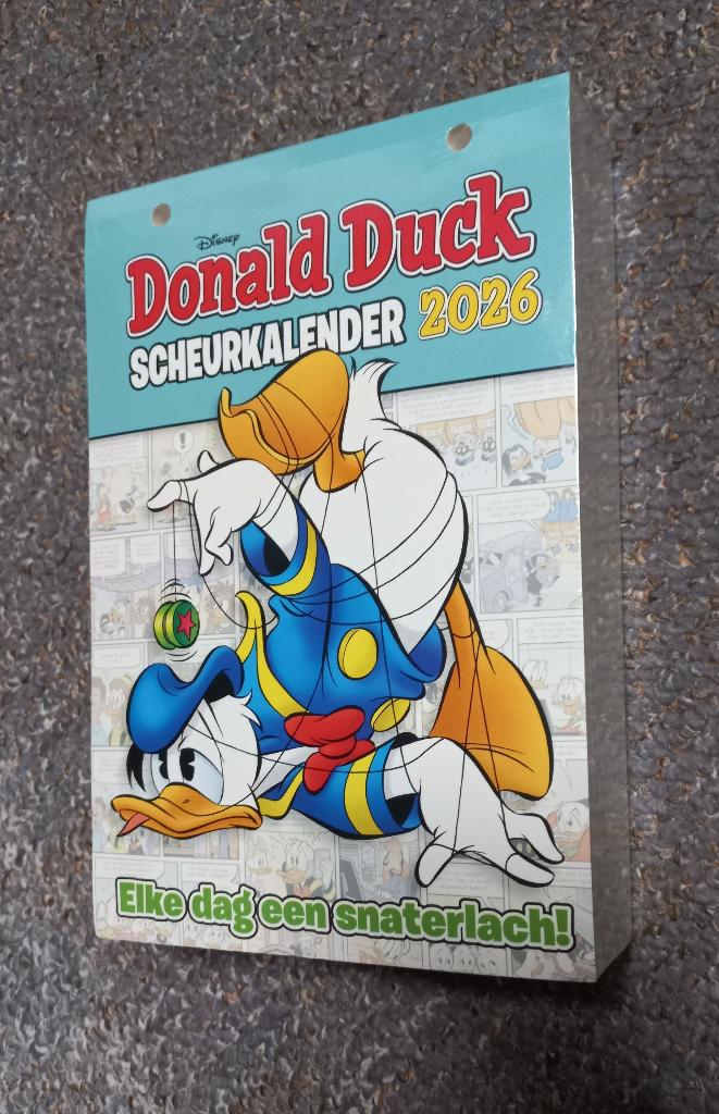 Donald duck 2026 scheurkalender nog nieuw in verpakking ., Eén stripboek, Ophalen, Nieuw