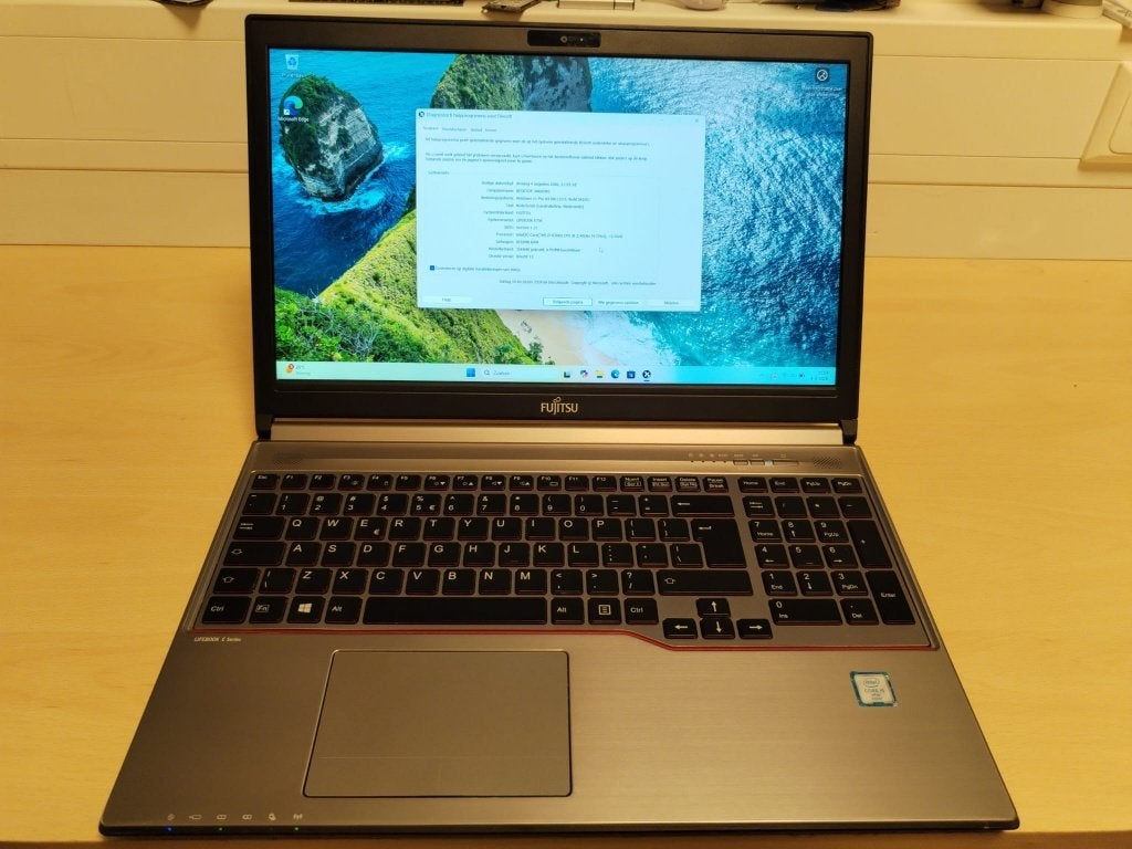 fujitsu Siemens Life Book E756, Gebruikt, 2 tot 3 Ghz, 8 GB, Fujitsu Lifebook