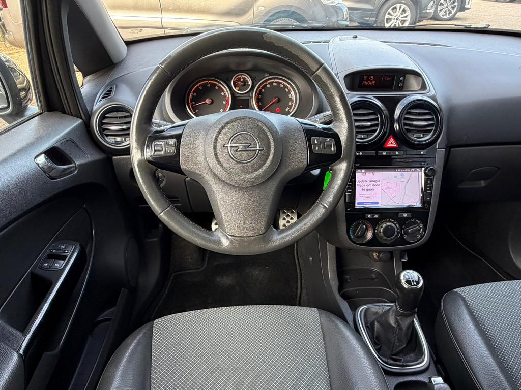 Opel Corsa 1.2-16V Edition 80PK Airco,Cruise,Isofix,ElektrRa, Voorwielaandrijving, 450 kg, Bedrijf, Handgeschakeld
