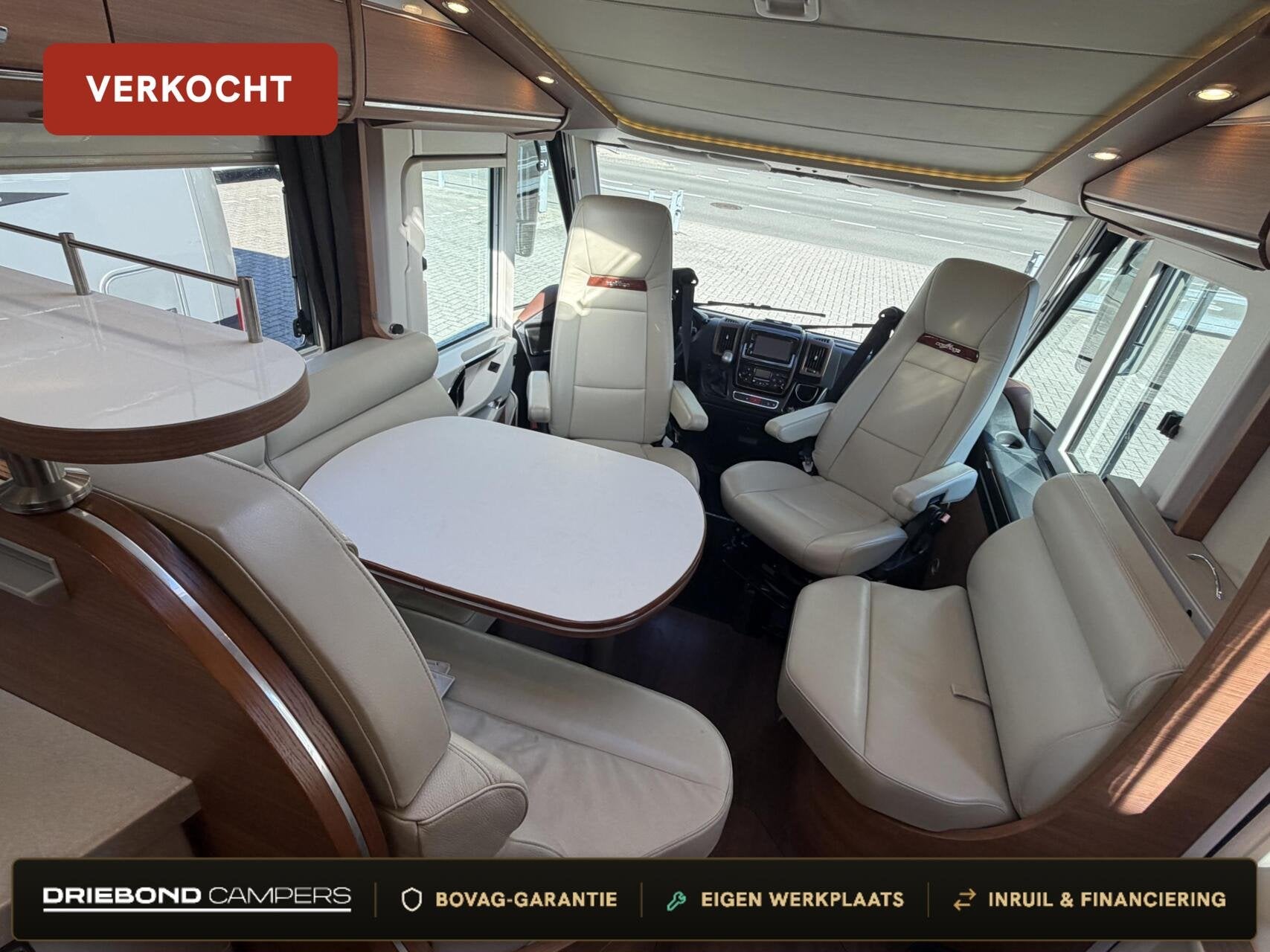 Carthago Chic C-LINE I 5.0 QB Queensbed Hefbed EP-Level Zonn, Caravans en Kamperen, Campers, 7 tot 8 meter, Bedrijf, 7 tot 8 meter