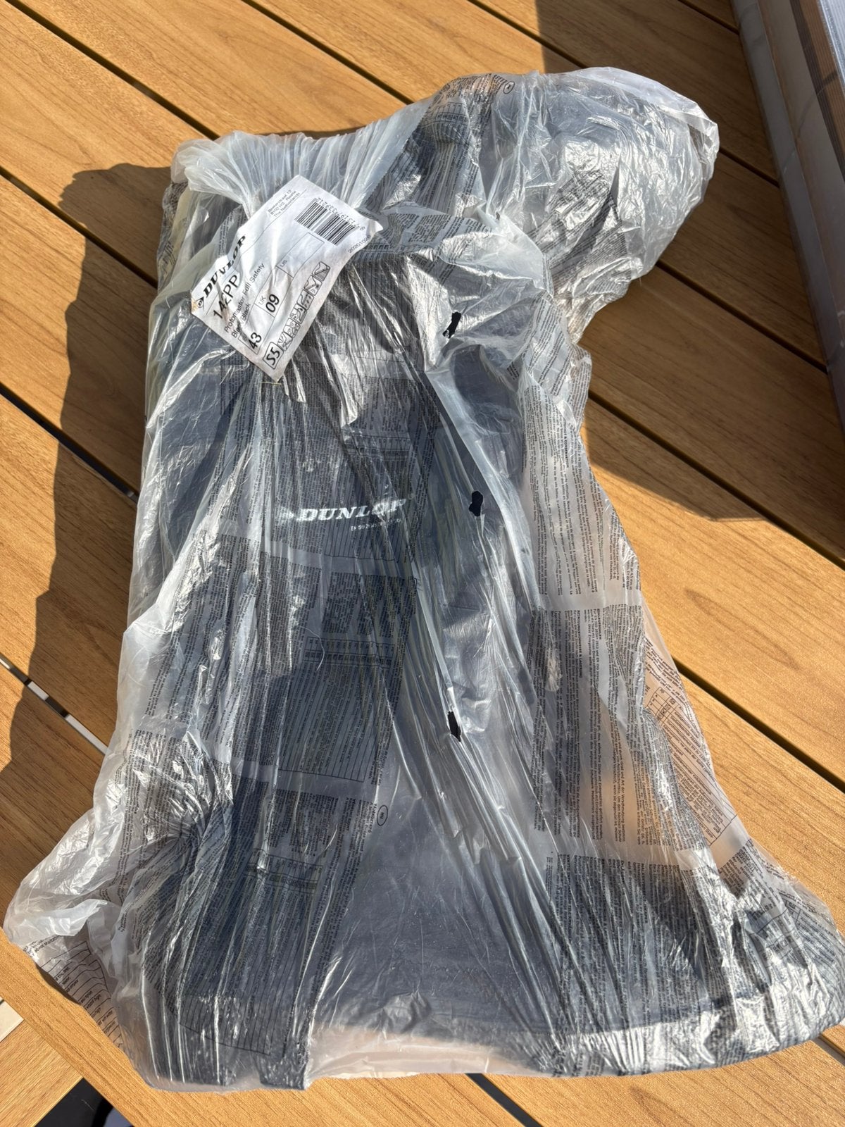 Dunlop laarzen met stalen neus en zool mt 43, Ophalen of Verzenden, Nieuw