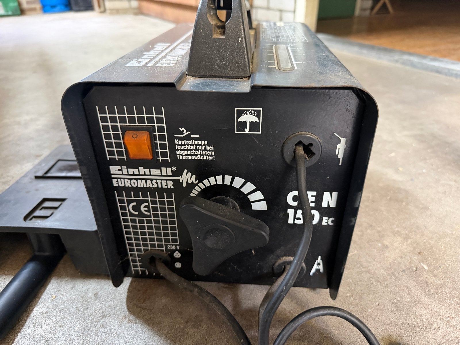 Einhell Euromaster CEN 150 EC lasapparaat, Ophalen, Gebruikt, Minder dan 150 ampère, Elektroden