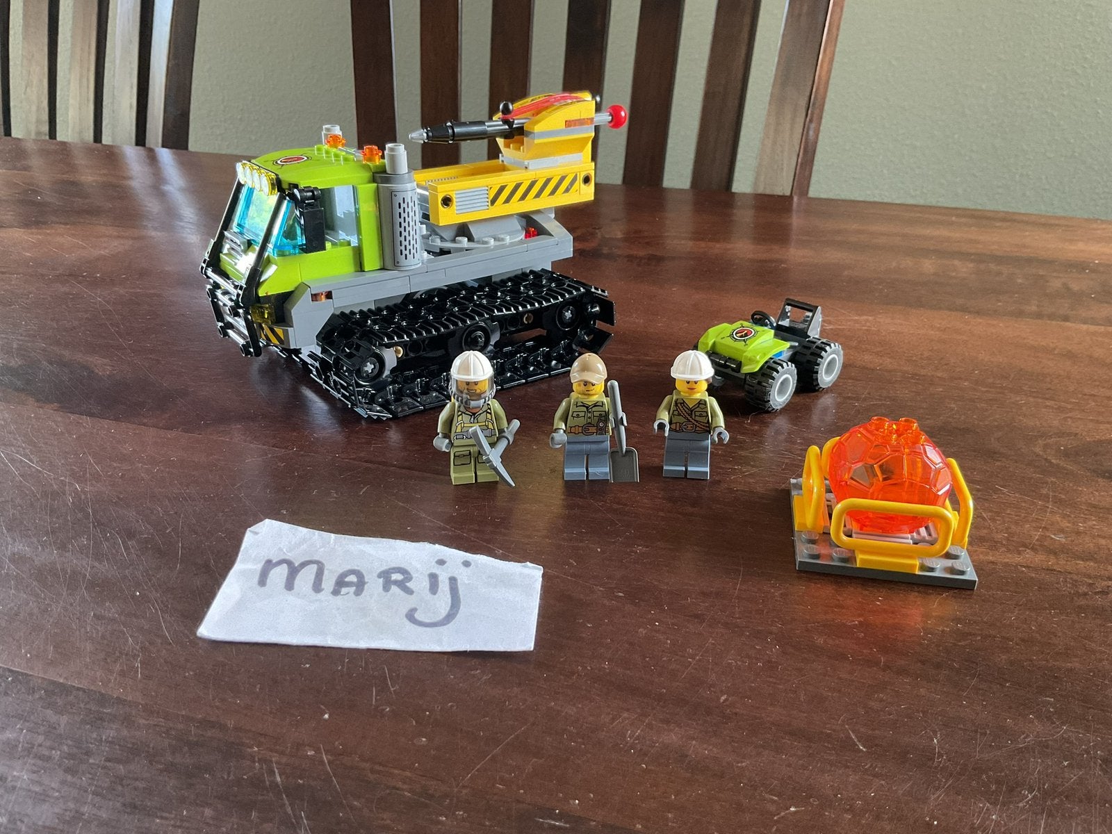 Lego City 60122 Vulkaan crawler