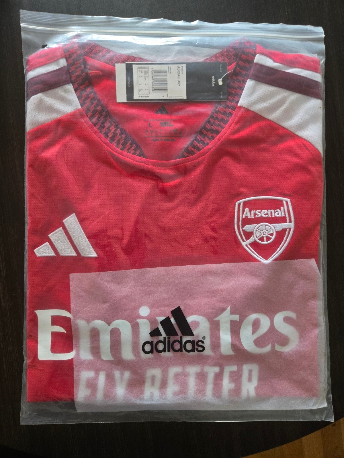 Arsenal Thuisshirt Maat L - Nieuw met labels, Kleding | Heren, Maat 52/54 (L), Nieuw, Ophalen of Verzenden, Adidas