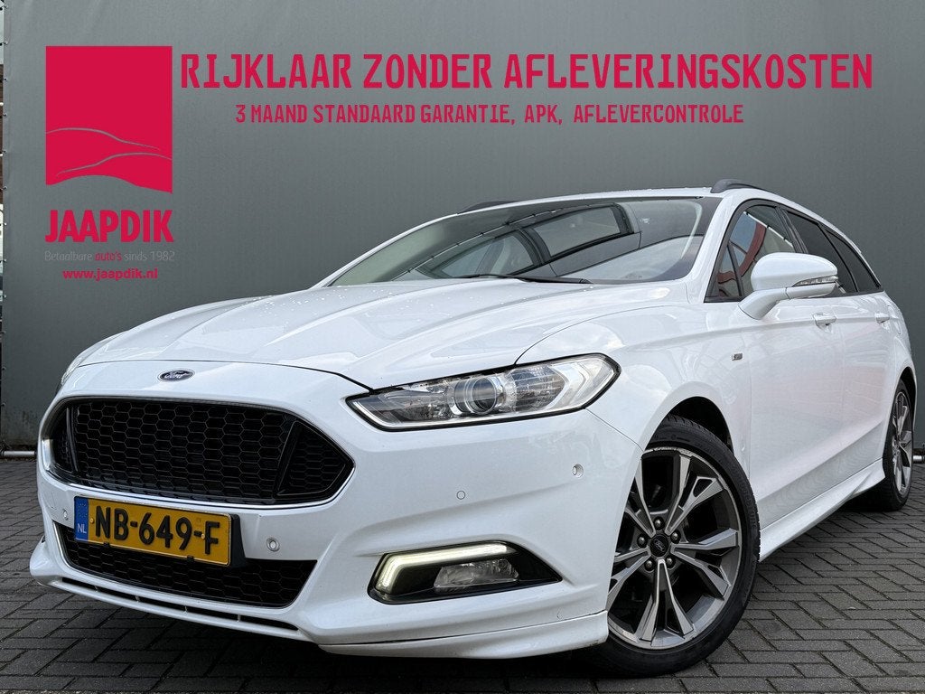 Ford Mondeo Wagon BWJ 2017 1.5 161 PK ST Line PANODAK | FULL, Voorwielaandrijving, Stof, 4 cilinders, 160 pk