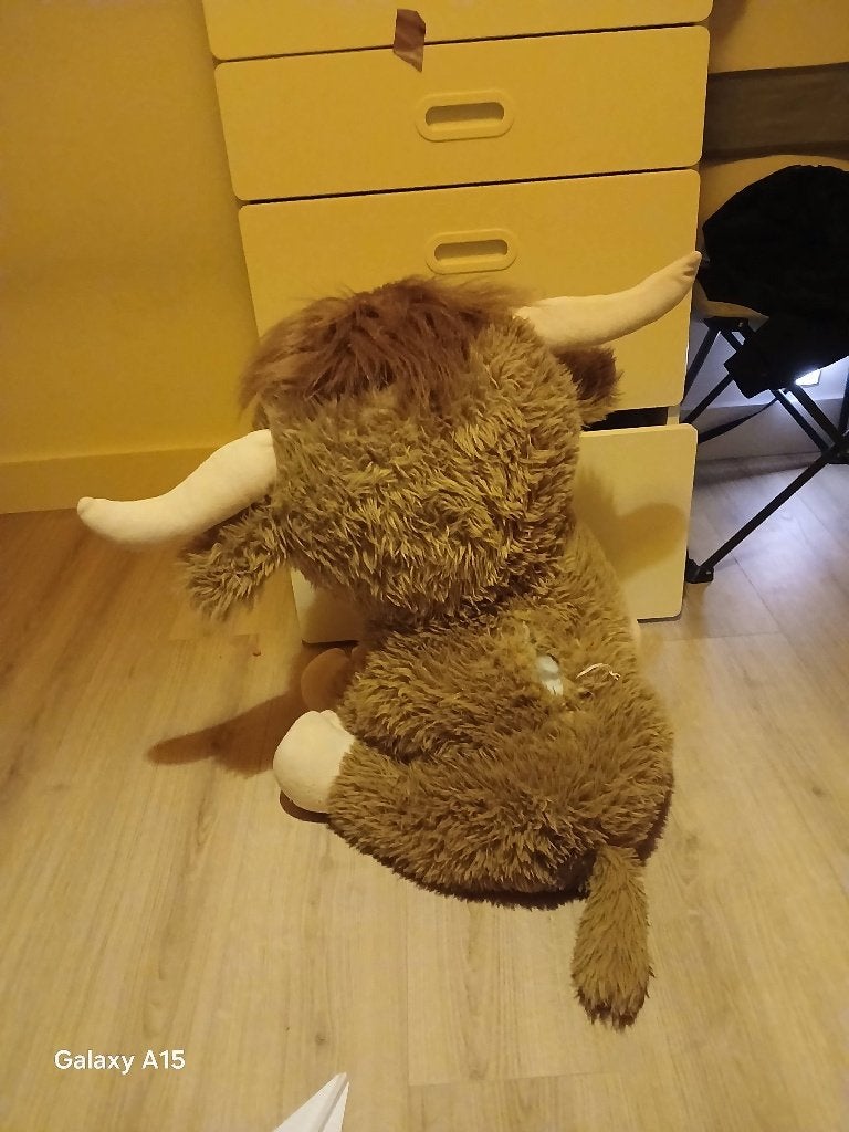 Koe knuffel, Kinderen en Baby's, Ophalen, Overige merken, Overige karakters, Zo goed als nieuw