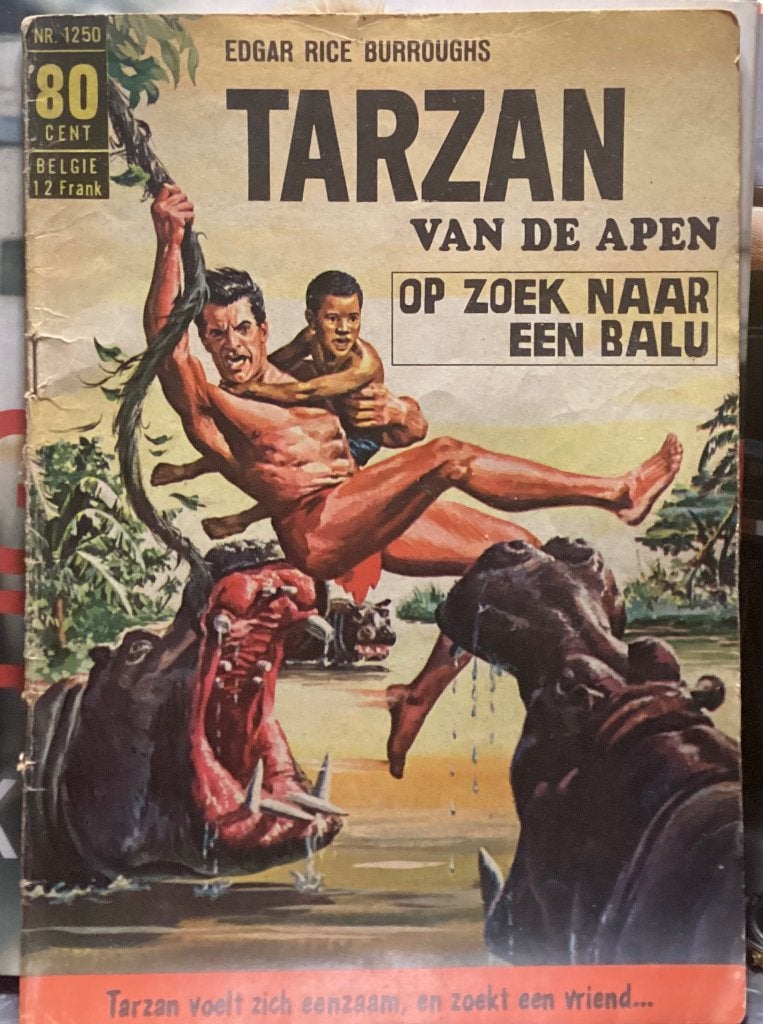 Comic oud tarzan, Eén comic, Ophalen of Verzenden, Gelezen, Europa
