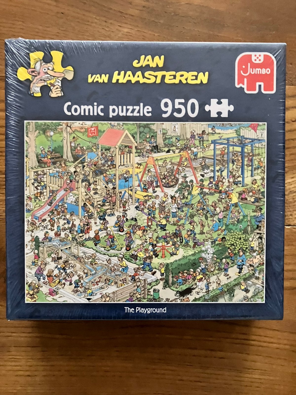 Jan van Haasteren, 950 The Playground, De Speeltuin. Nieuw!, Ophalen, 500 t/m 1500 stukjes, Nieuw, Puzzelboek