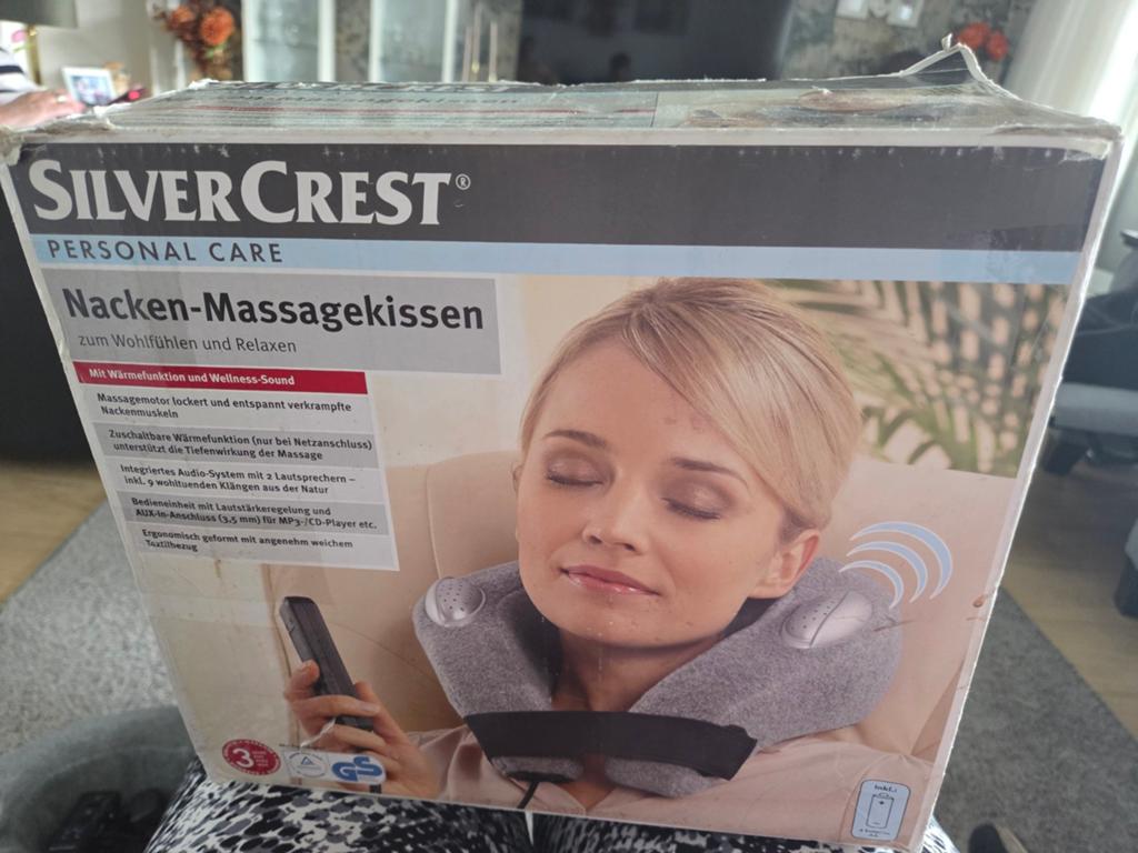 SilverCrest Nekkussen met Massagefunctie en Wellness-Sound, Ophalen of Verzenden, Gebruikt, Overige typen