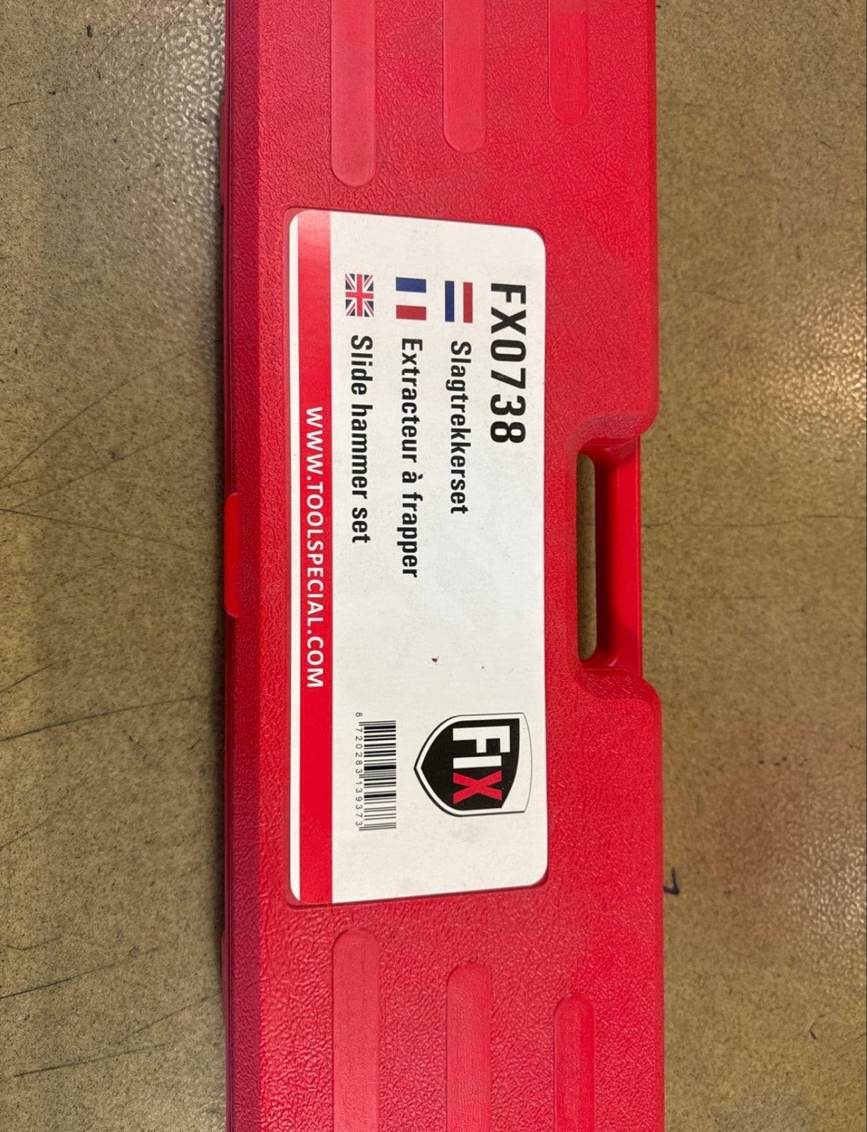 FIX FX0738 Slagtrekkerset / Slide Hammer Set, Doe-het-zelf en Verbouw, Ophalen of Verzenden, Nieuw, Overige typen, Overige merken