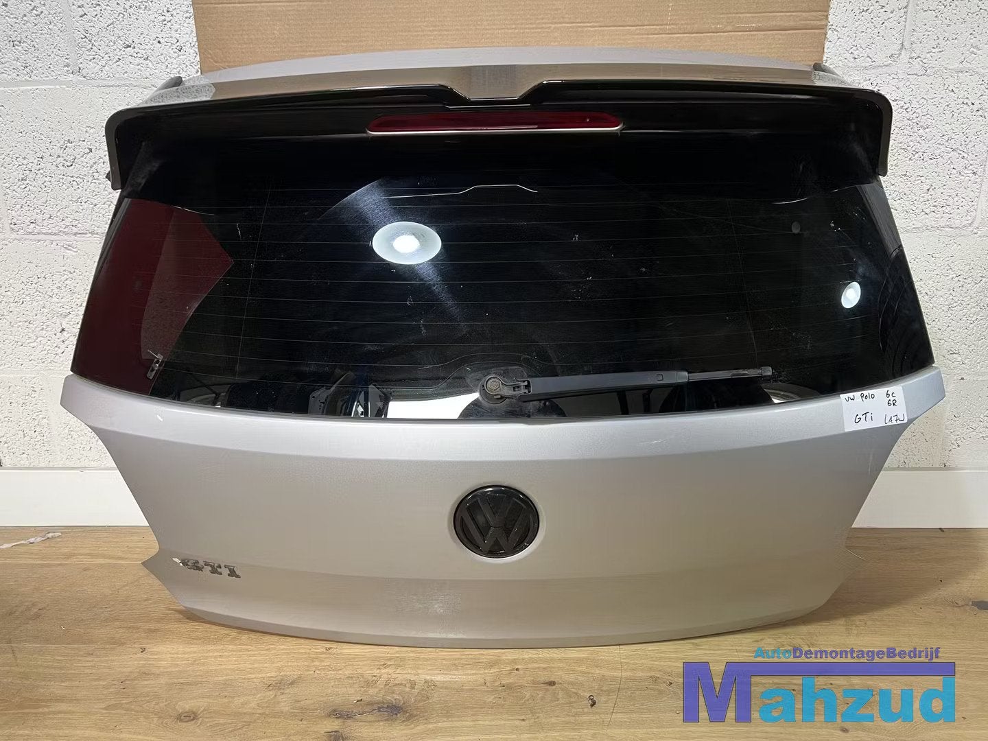 VW POLO 6R 6C zilver GTI LA7W Achterklep 2009-2016, Gebruikt, Volkswagen AG, Achter, Berliner Ring 2
38440  Wolfsburg, DE