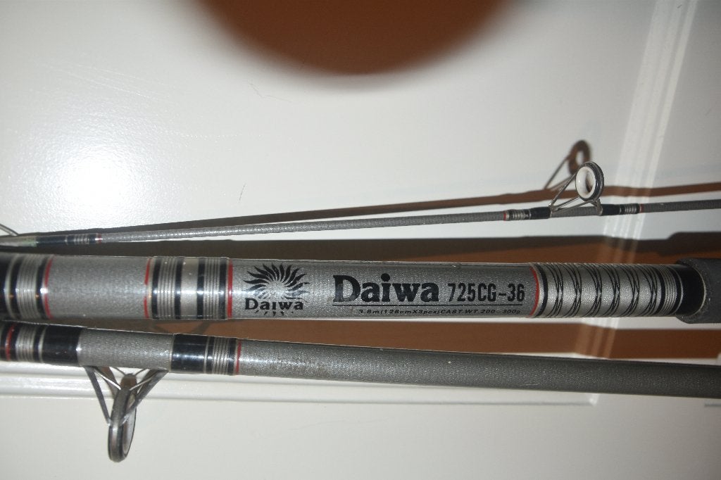 Karper hengel  Daiwa  725CG, Ophalen, Gebruikt, Werphengel