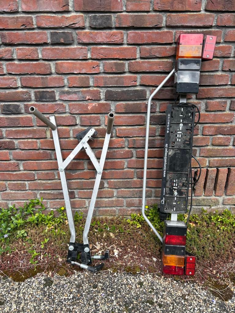 Fietsendrager voor trekhaak, Ophalen, Gebruikt