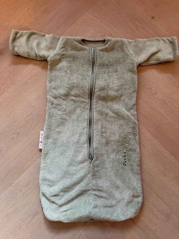 Puckababy Teddy Newborn 0-6 maanden, Ophalen of Verzenden, Zo goed als nieuw, Slaapzak