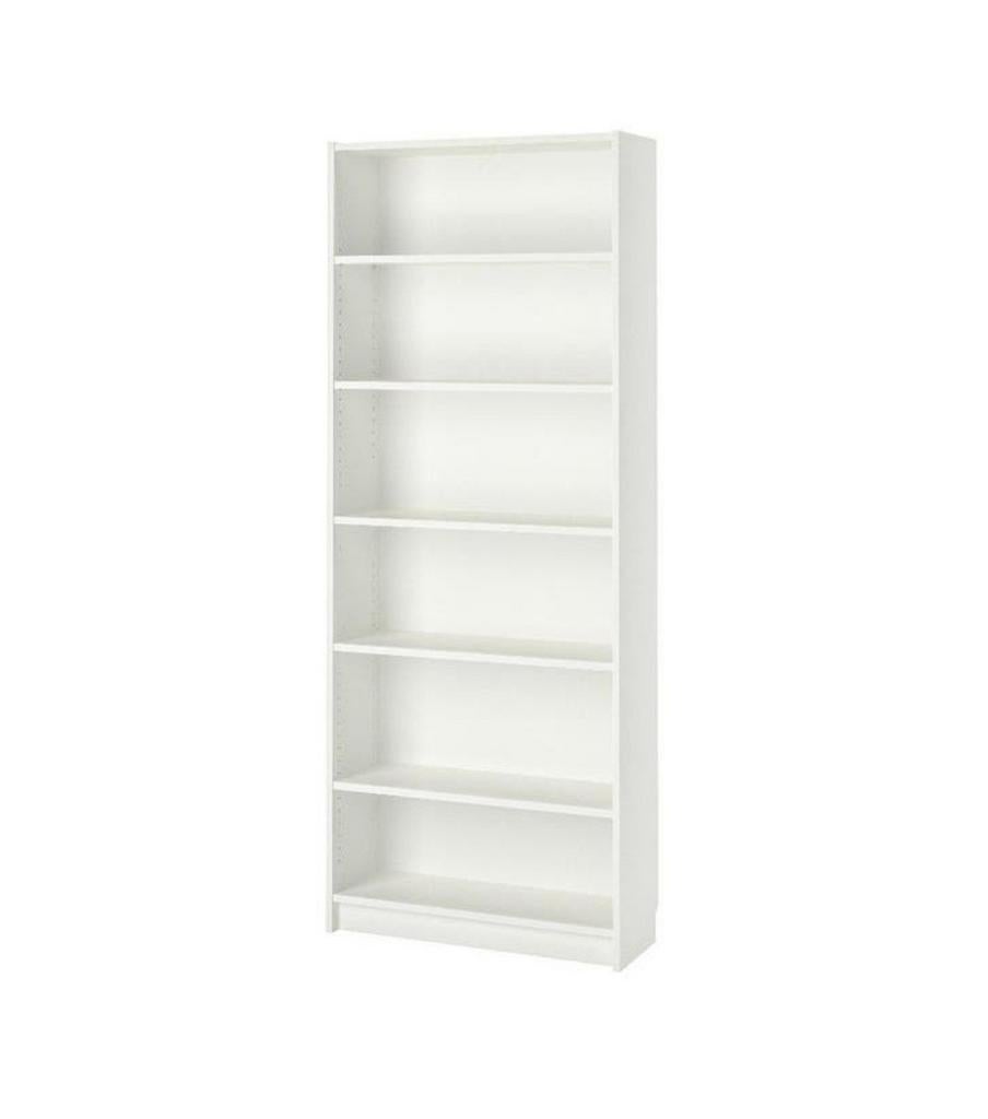 Witte Boekenkast - IKEA BILLY Stijl, Ophalen, Met plank(en), Gebruikt, Modern, Scandinavisch