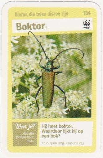 Super dieren no.134 Boktor [2754]  [VeOvSu], Albert Heijn, Ophalen of Verzenden