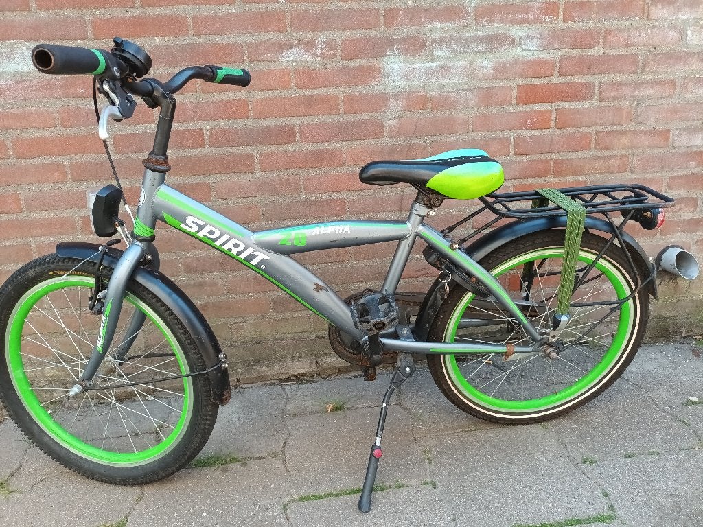 Jongensfiets 20 inch, Ophalen, Terugtraprem, Gebruikt, Handrem