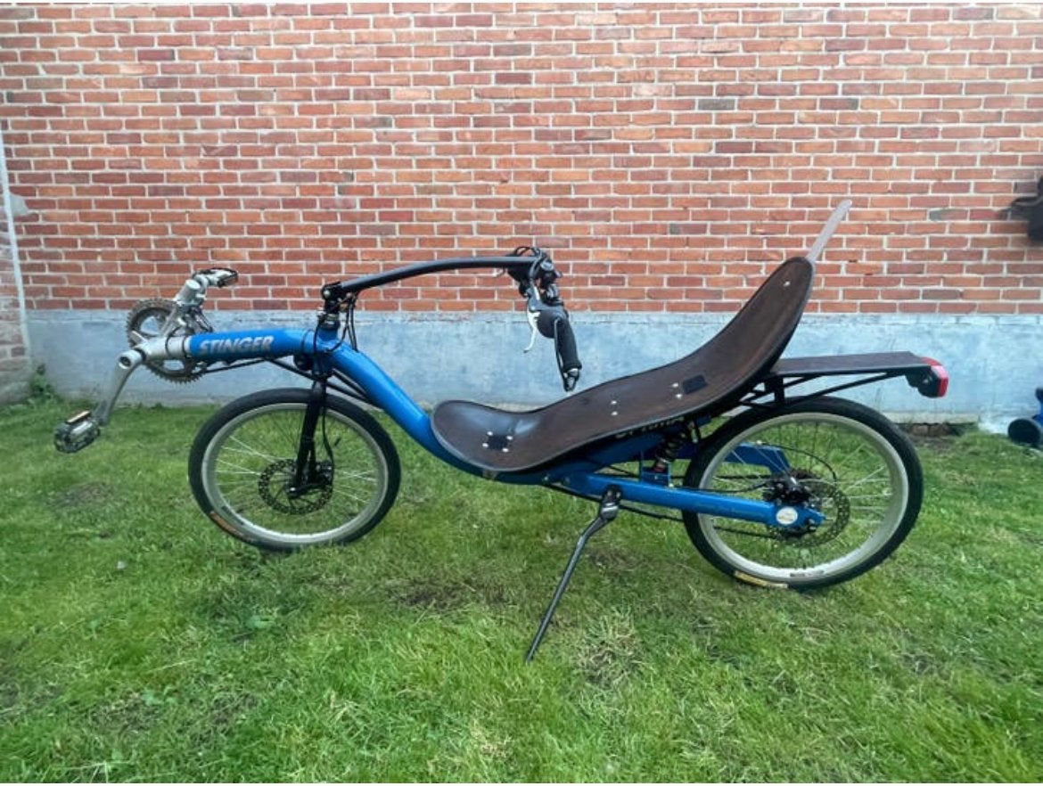 Optima Stinger K-9 Ligfiets -Voor 23/7 ophalen 500euro, Schijfrem, Ophalen, Overige merken, Zo goed als nieuw