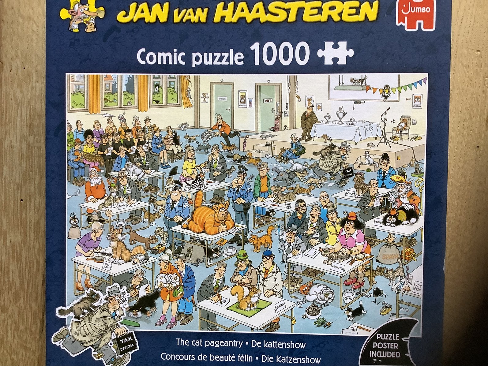 Jan van Haasteren diverse puzzels, Hobby en Vrije tijd, Ophalen of Verzenden, 500 t/m 1500 stukjes, Zo goed als nieuw, Legpuzzel