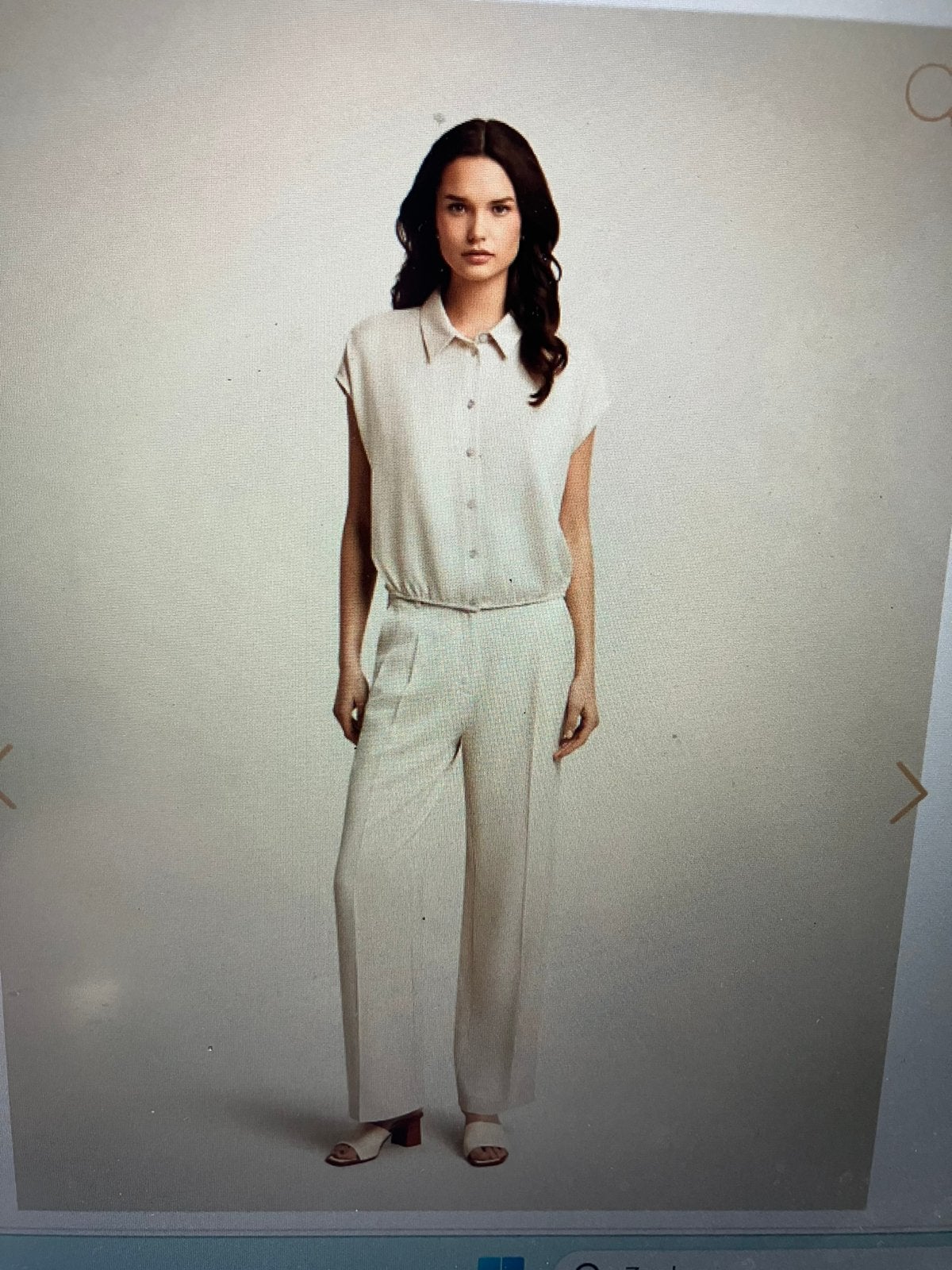 1x gedragen prachtige bloes en broek van Beaumont maat S, Kleding | Dames, Jumpsuits, Ophalen of Verzenden, Zo goed als nieuw