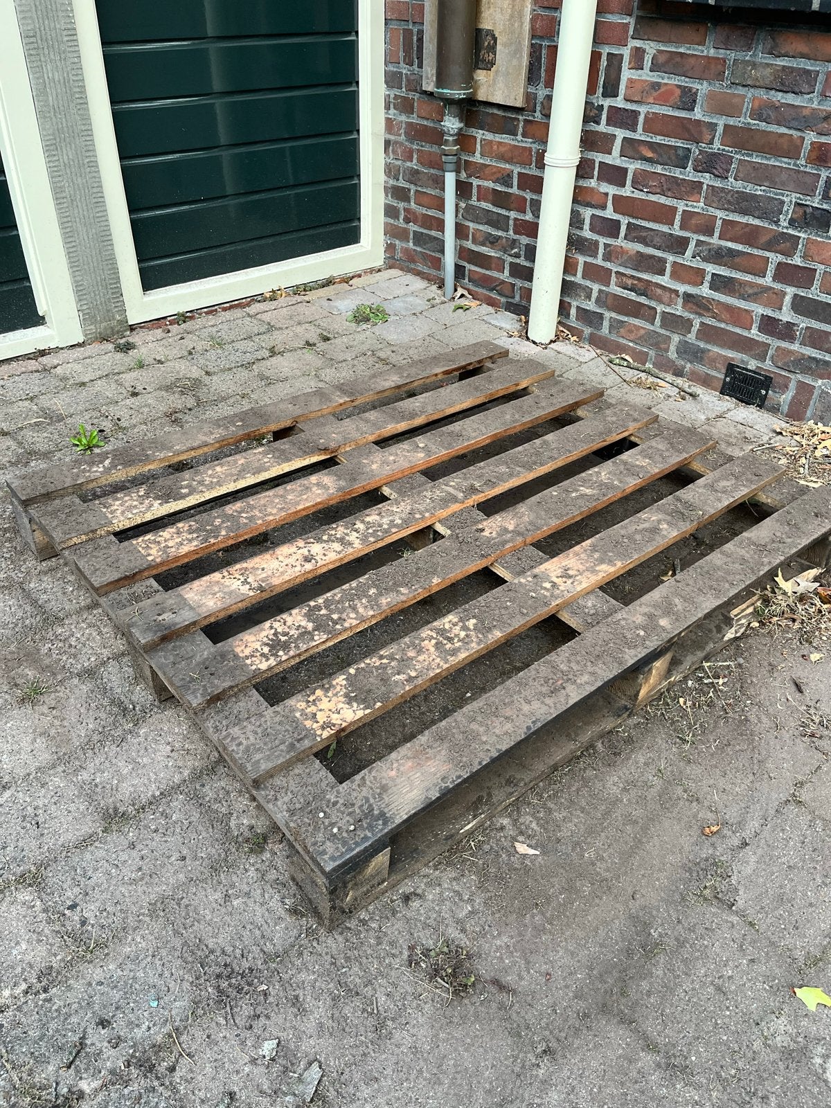 Gratis pallet af te halen, Ophalen, Gebruikt, 100 cm of meer, 60 cm of meer