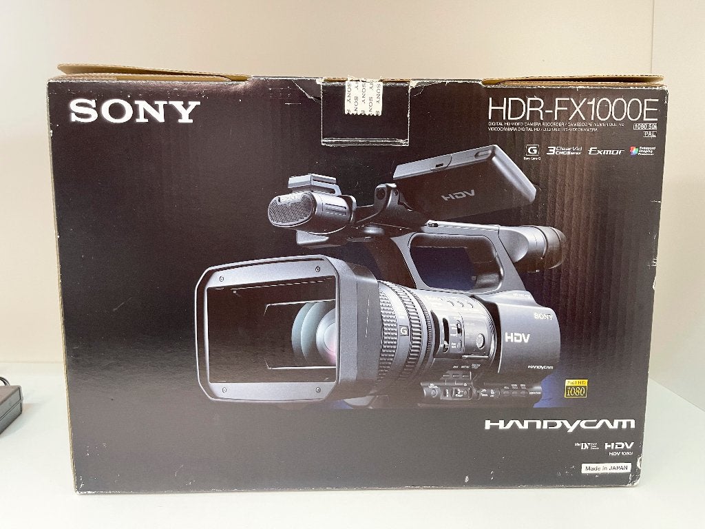 SONY HDR-FX1000E veelzijdige HDV/MiniDV professionele camera, Mini dv, N, N, Ophalen of Verzenden
