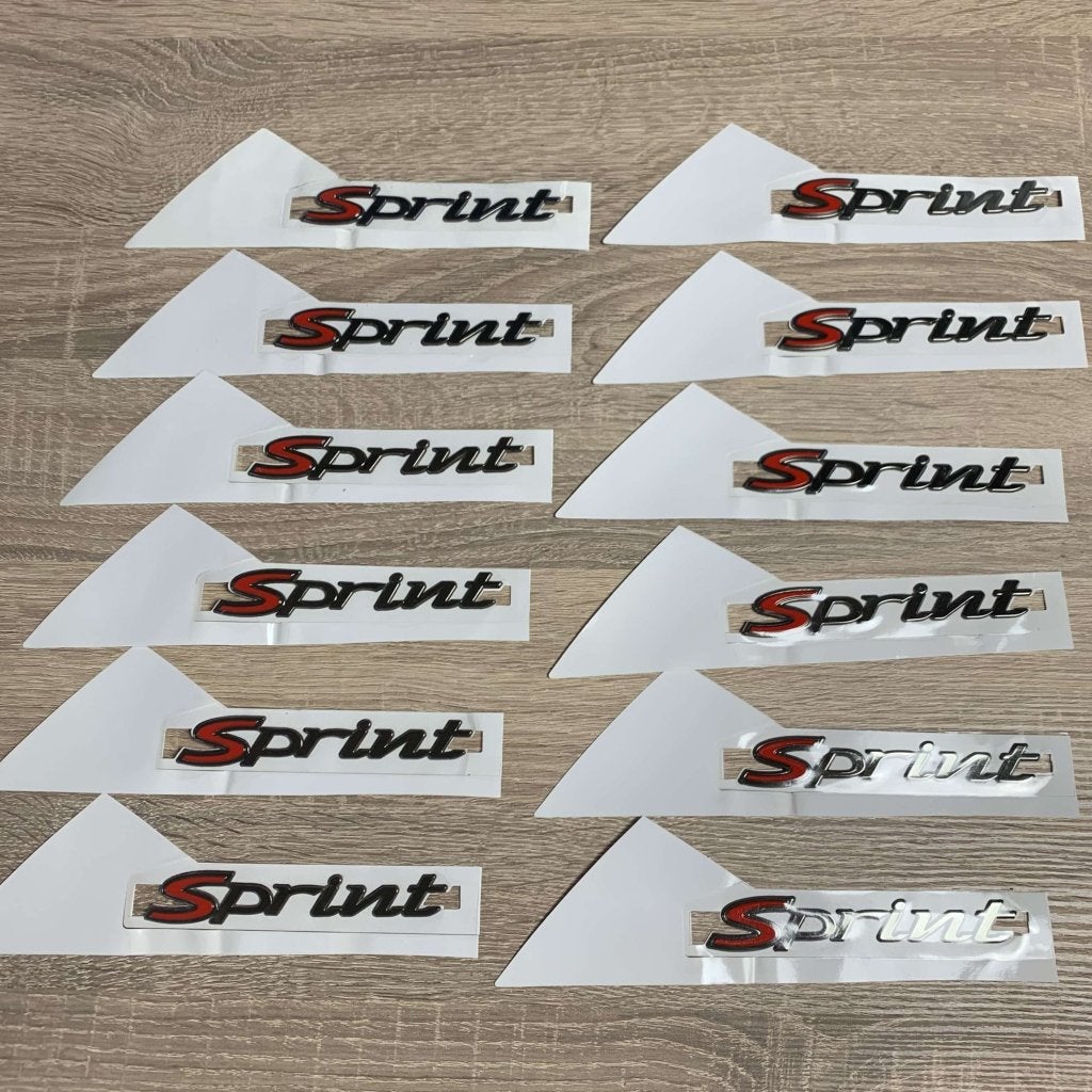 Emblemen Vespa Sprint smoke, Info@jynkx.com, Nieuw, Ophalen of Verzenden, Piazza 99