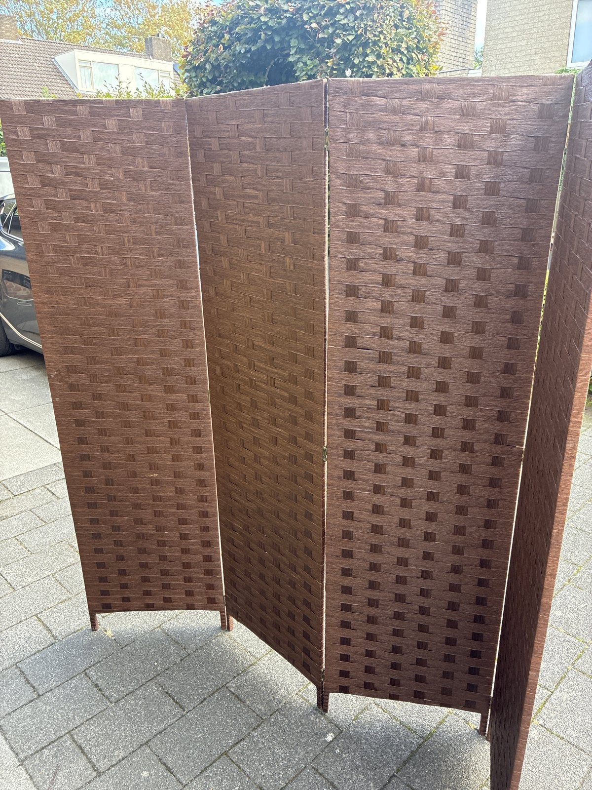 Bruin kamerscherm / privacyscherm, Ophalen, Gebruikt, Overige typen, Minder dan 250 cm