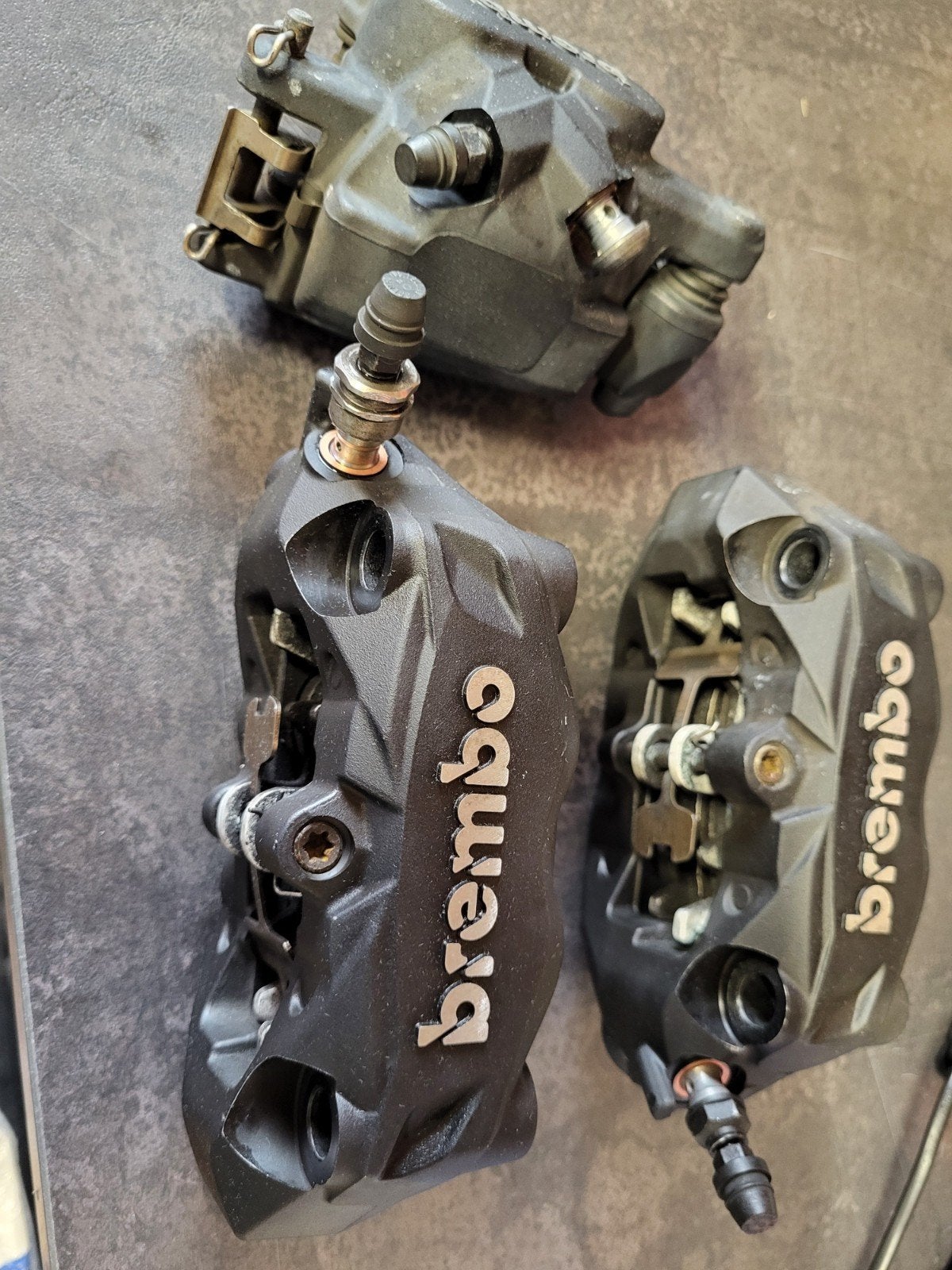 Brembo remklauw - Gebruikt, Motoren, Onderdelen | Overige, Ophalen of Verzenden, Gebruikt