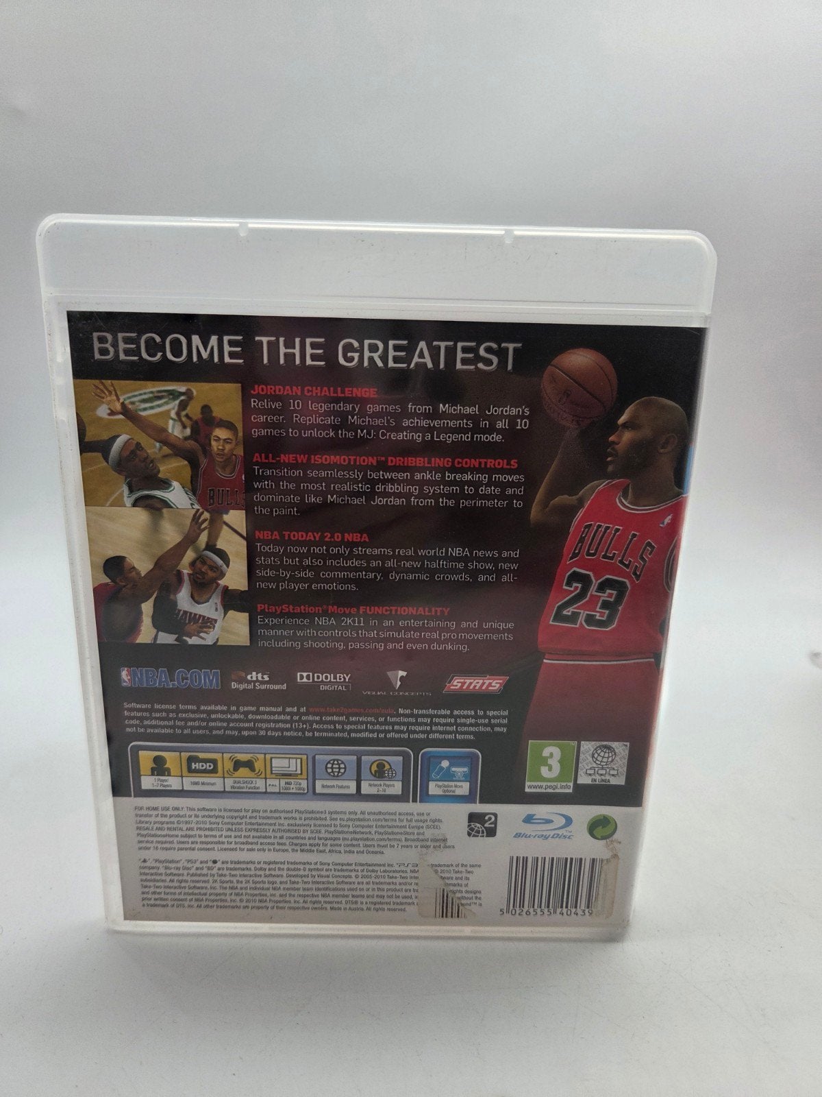 NBA 2K11 voor PlayStation 3 (PS3), 1 speler, 2K Sports, Ophalen of Verzenden, Zo goed als nieuw