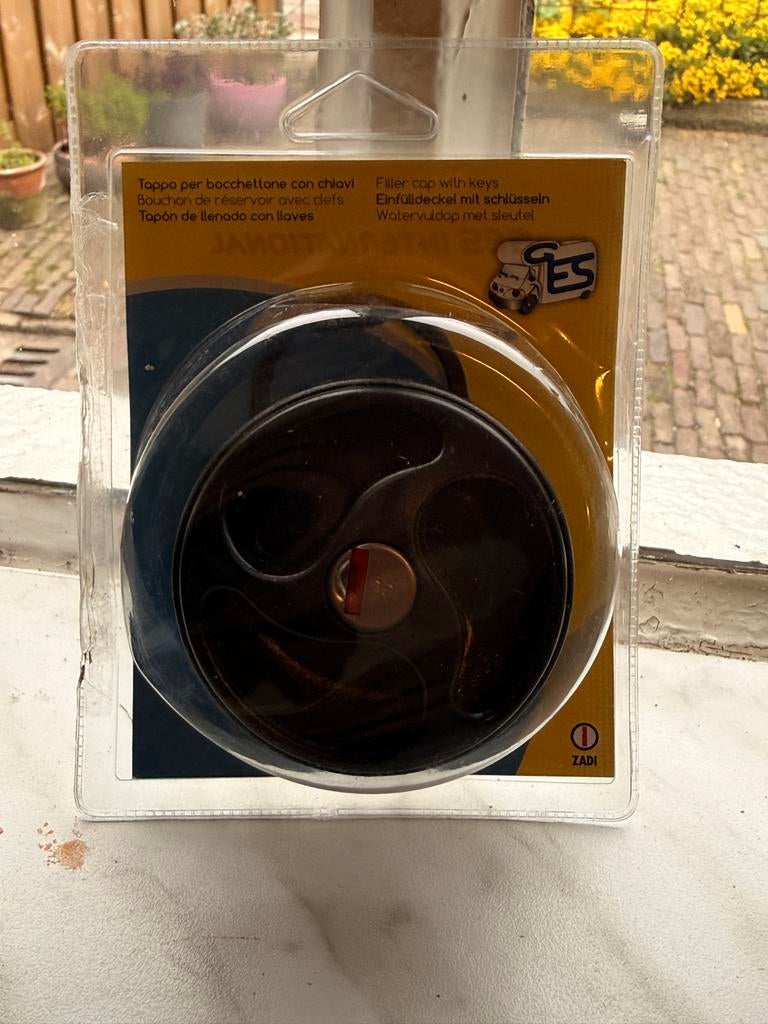 Nieuwe Watervuldop met Sleutel voor Camper/Caravan, Ophalen of Verzenden, Nieuw