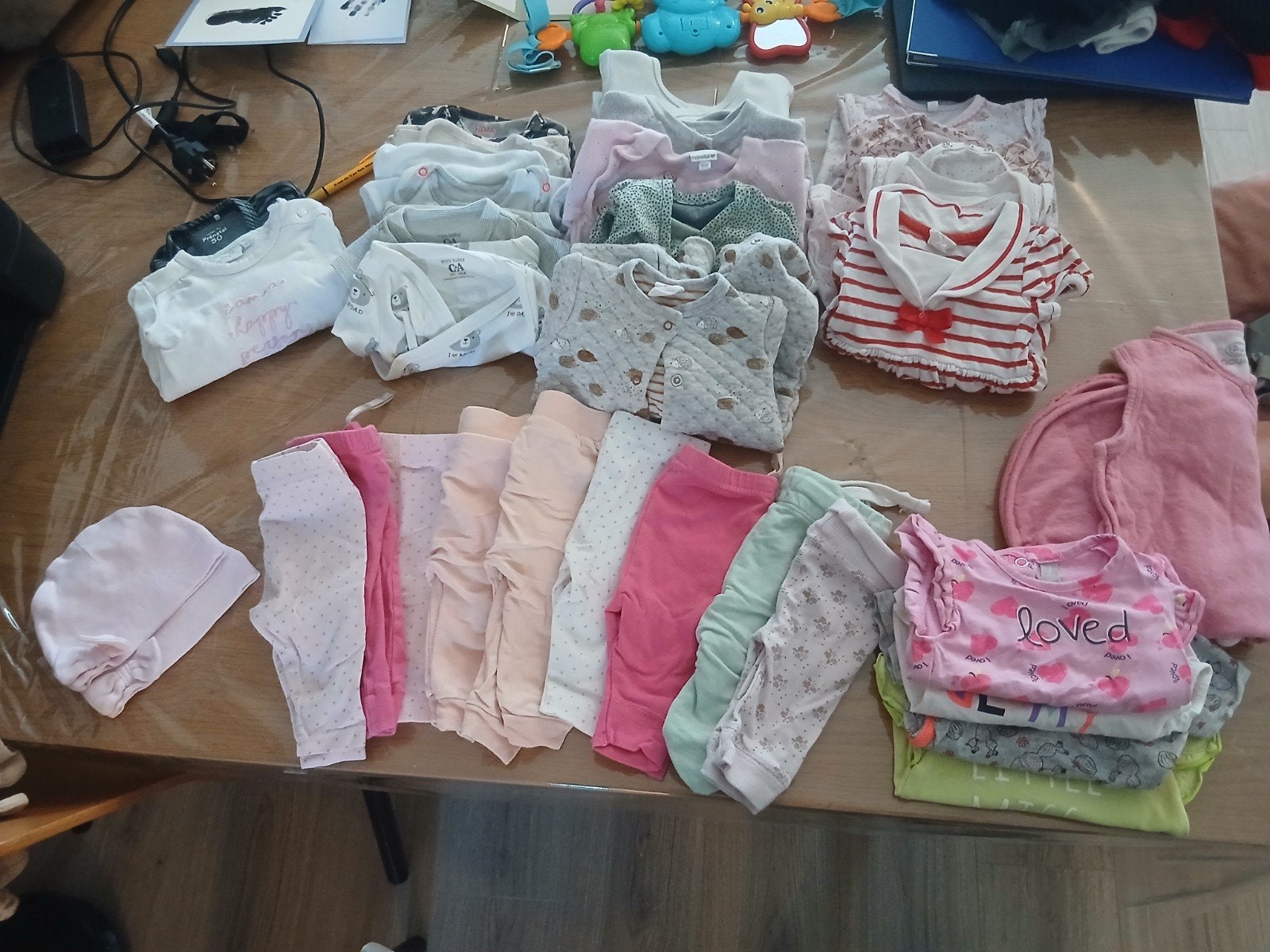 Babykleding voor meisjes, maat 50/56, Kinderen en Baby's, Gebruikt, Meisje, Ophalen of Verzenden, Setje
