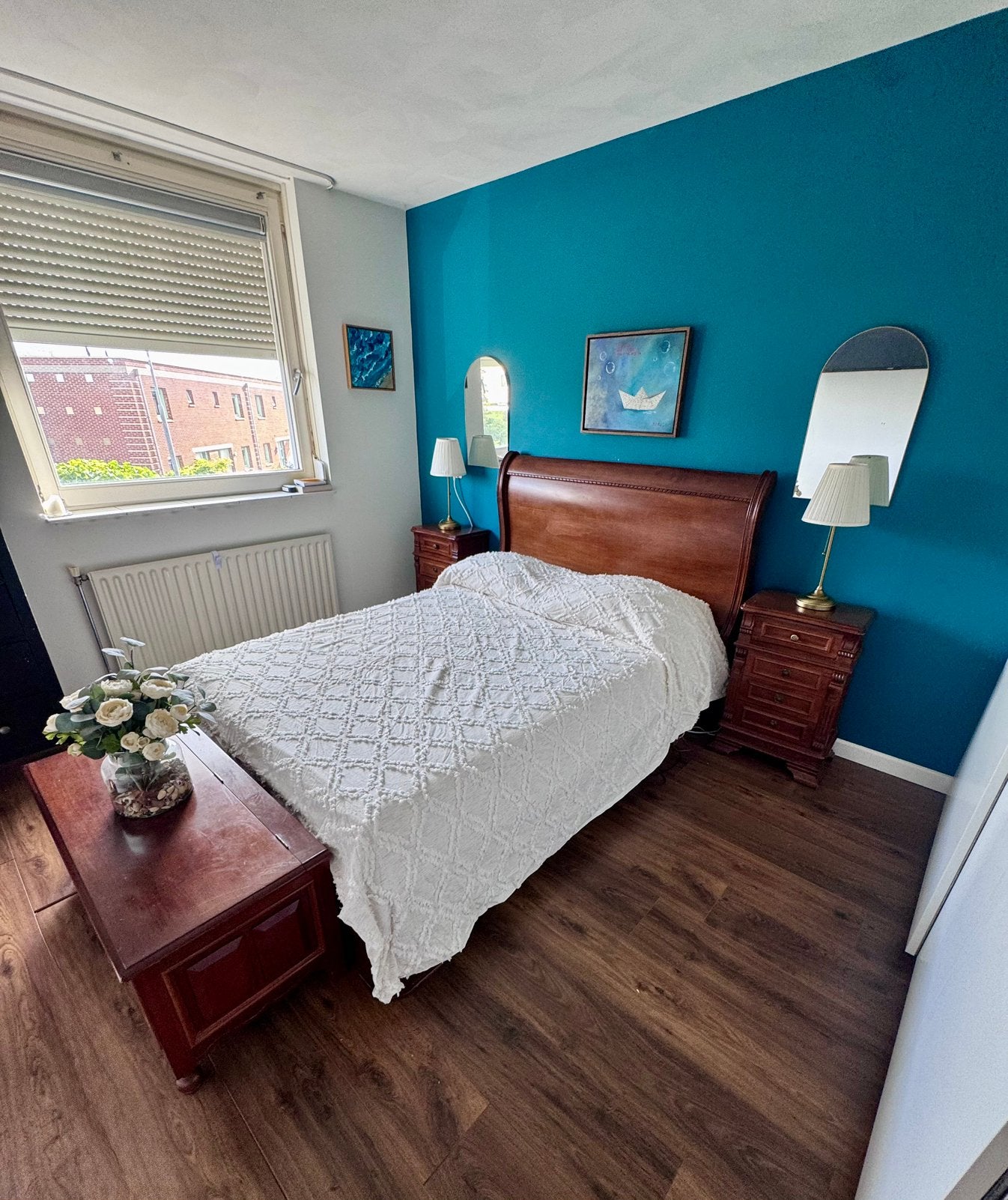 Luxe Amerikaans-koloniale sleebedset + matras, Huizen en Kamers