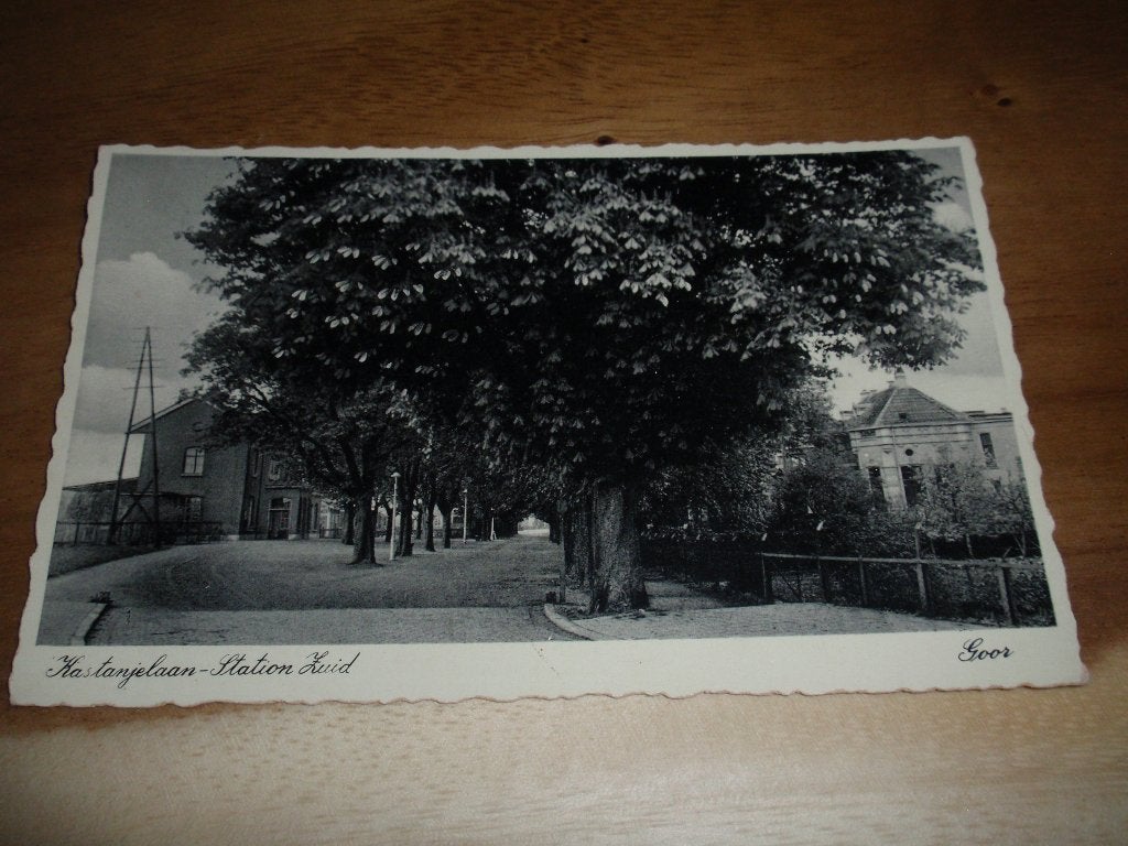 Goor Station Zuid Kastanjelaan, Verzamelen, Verzenden, 1940 tot 1960, Gelopen, Overijssel