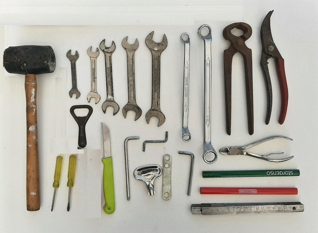 23 Oude Gebruikte Gereedschappen C, Ophalen, Gebruikt, Gereedschapsset