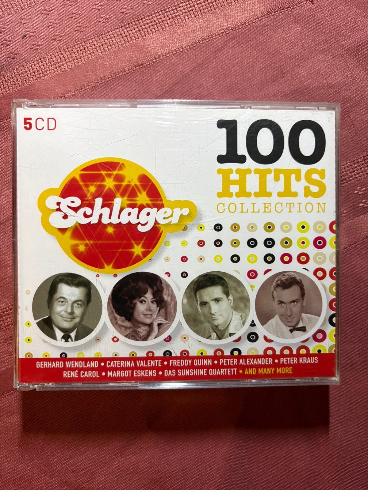 100 Hits Collection - Schlager  5cd-box, Verzenden, Gebruikt, Verzamelalbum, Schlager