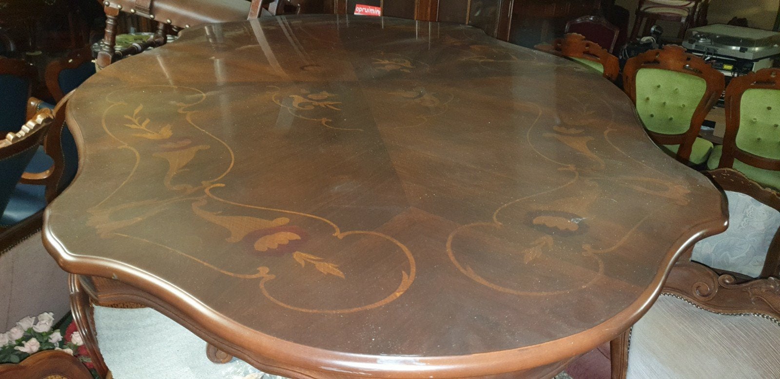 Barok Eetkamer Tafel - Klassiek Design, Ophalen