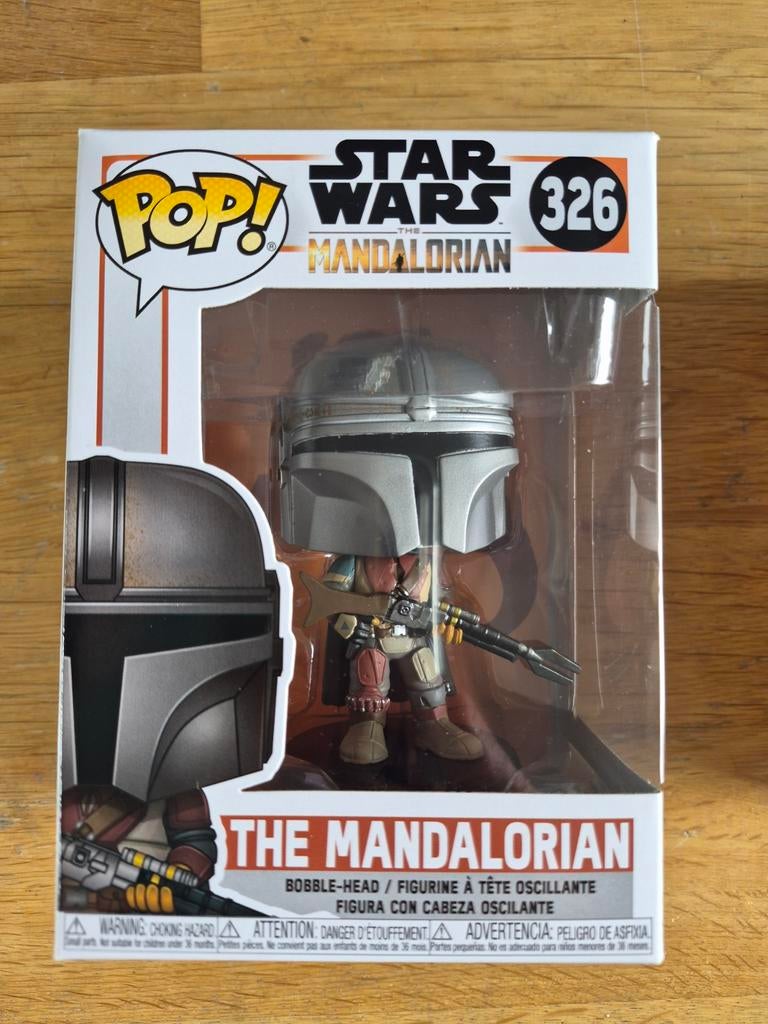 Funko Mandalorian 326 The Mandalorian, Ophalen of Verzenden, Nieuw
