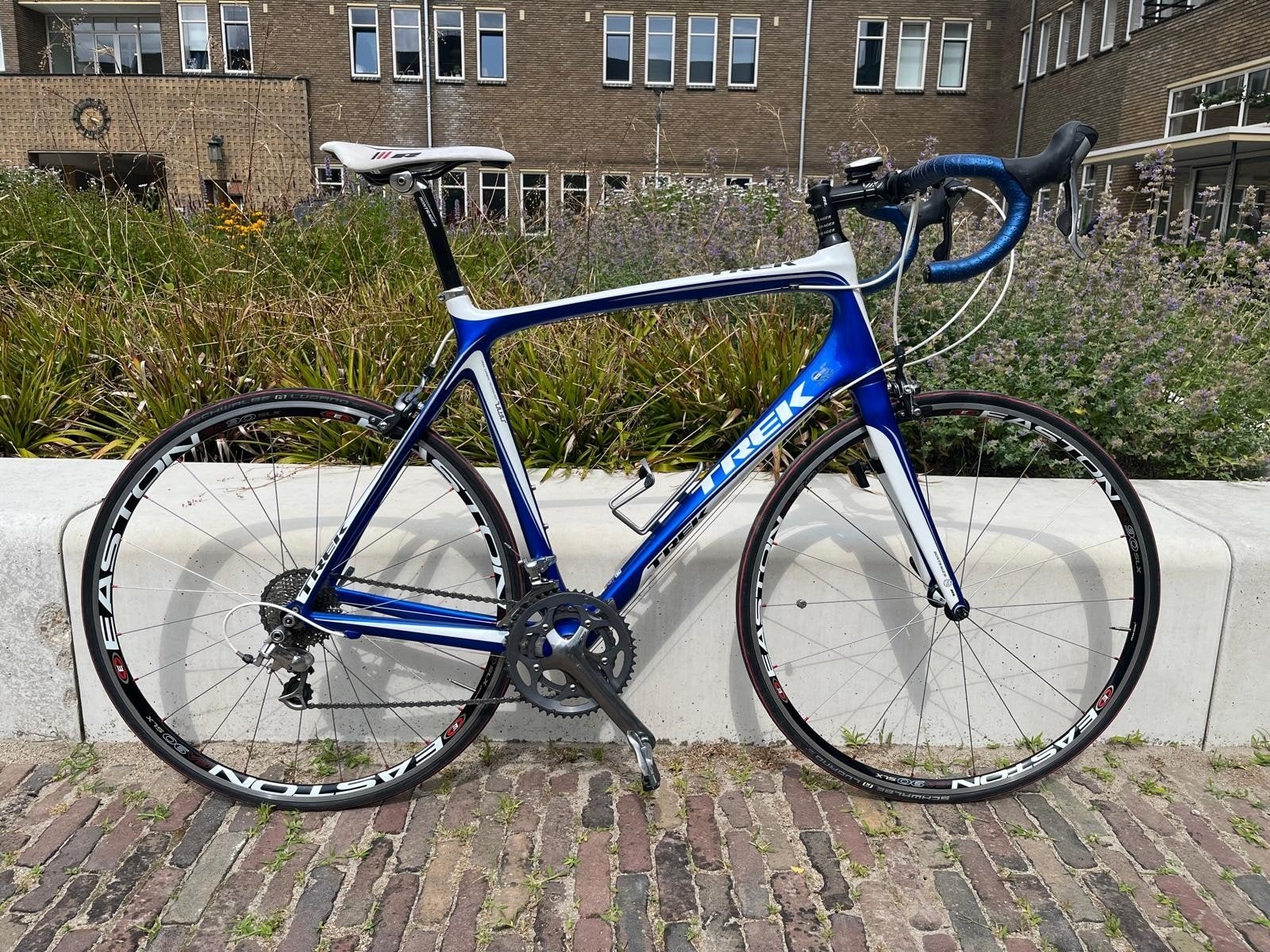 Trek Madone 4.5 racefiets - Shimano 105/Ultegra mix, Fietsen en Brommers, Carbon, Zo goed als nieuw, Meer dan 20 versnellingen