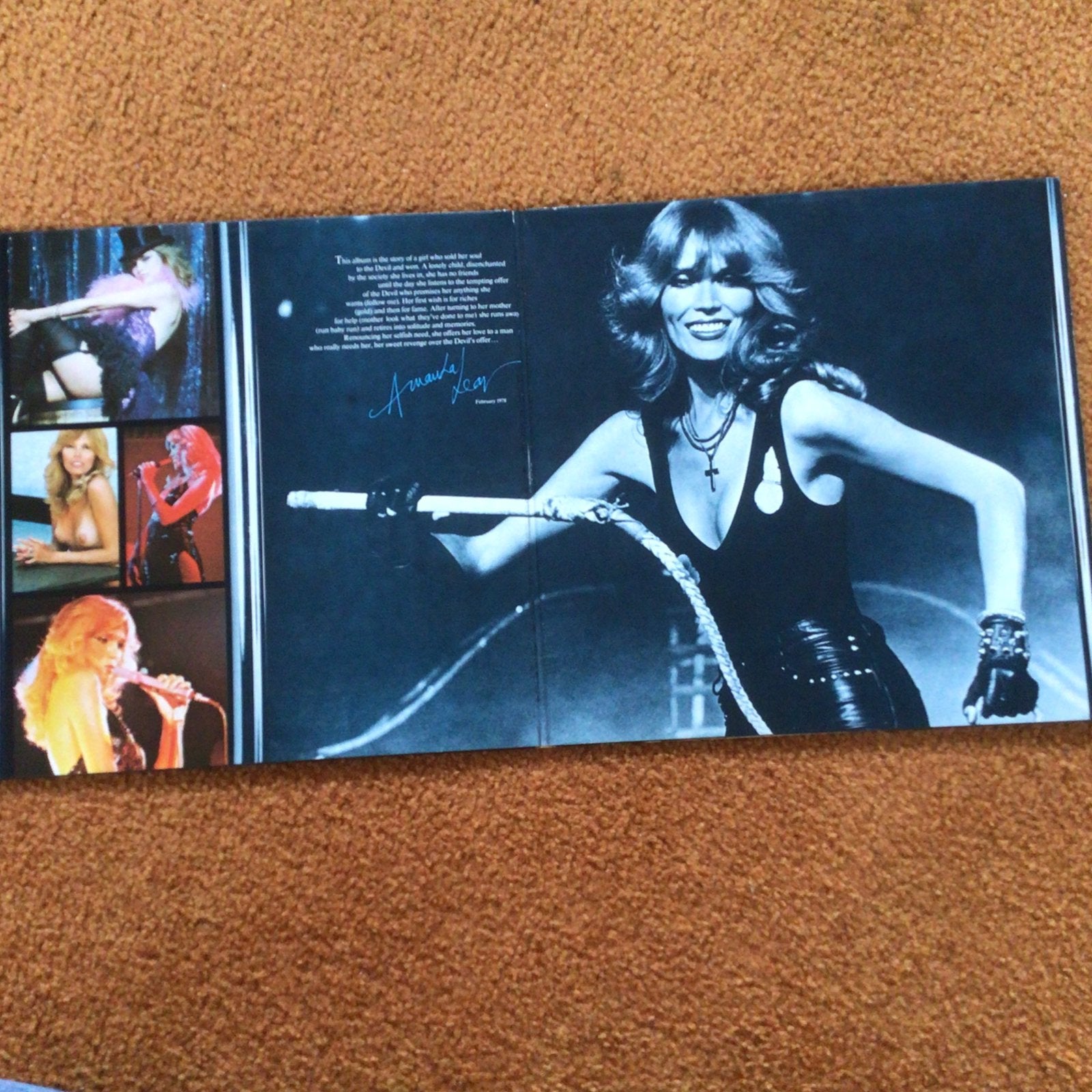 Lp - Amanda Lear - Sweet Revenge, Cd's en Dvd's, Ophalen of Verzenden, Zo goed als nieuw, LP