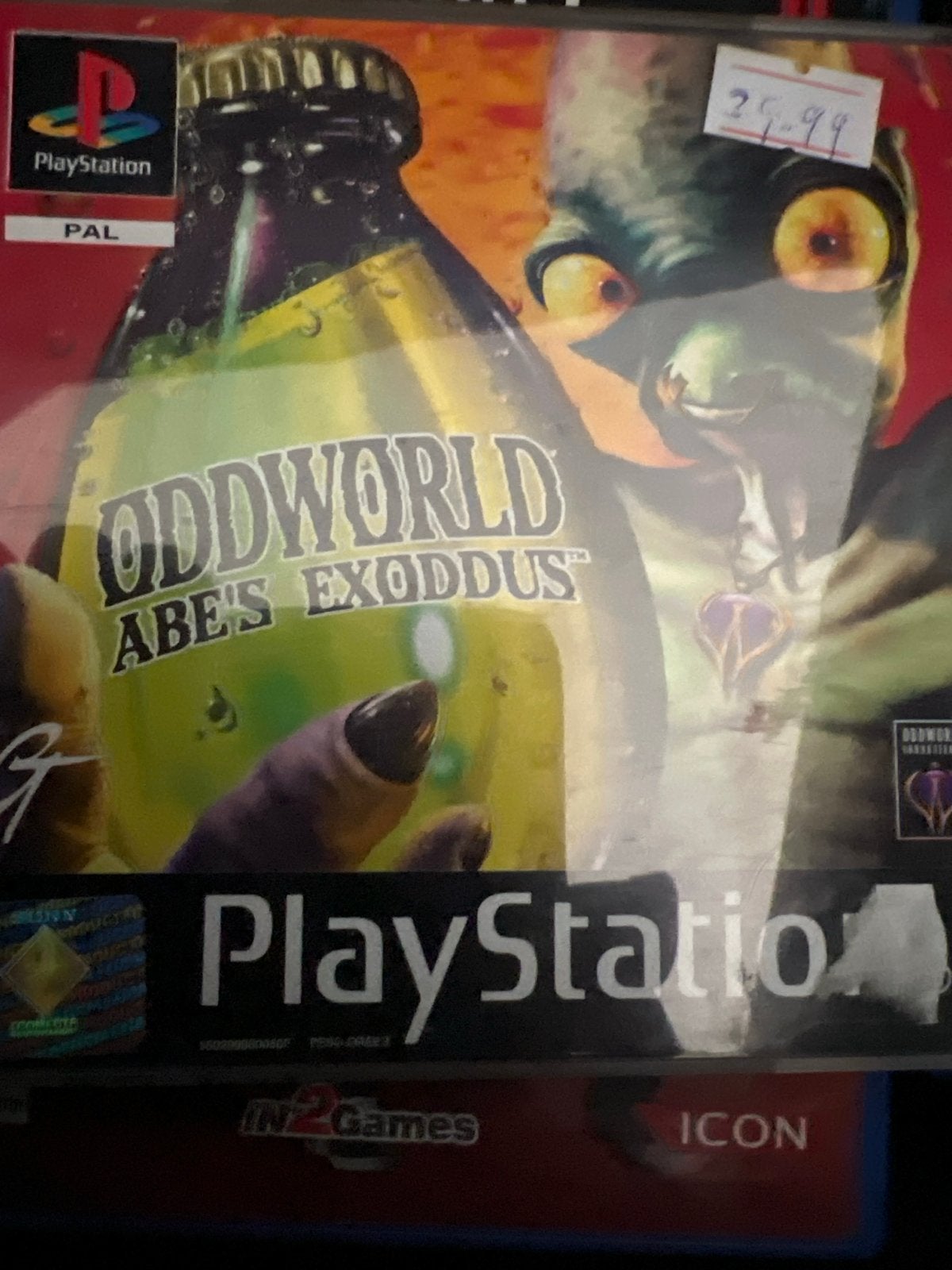 Oddworld: Abe's Exoddus - PlayStation 1 (PAL), Gebruikt, 1 speler, Ophalen of Verzenden, Platform