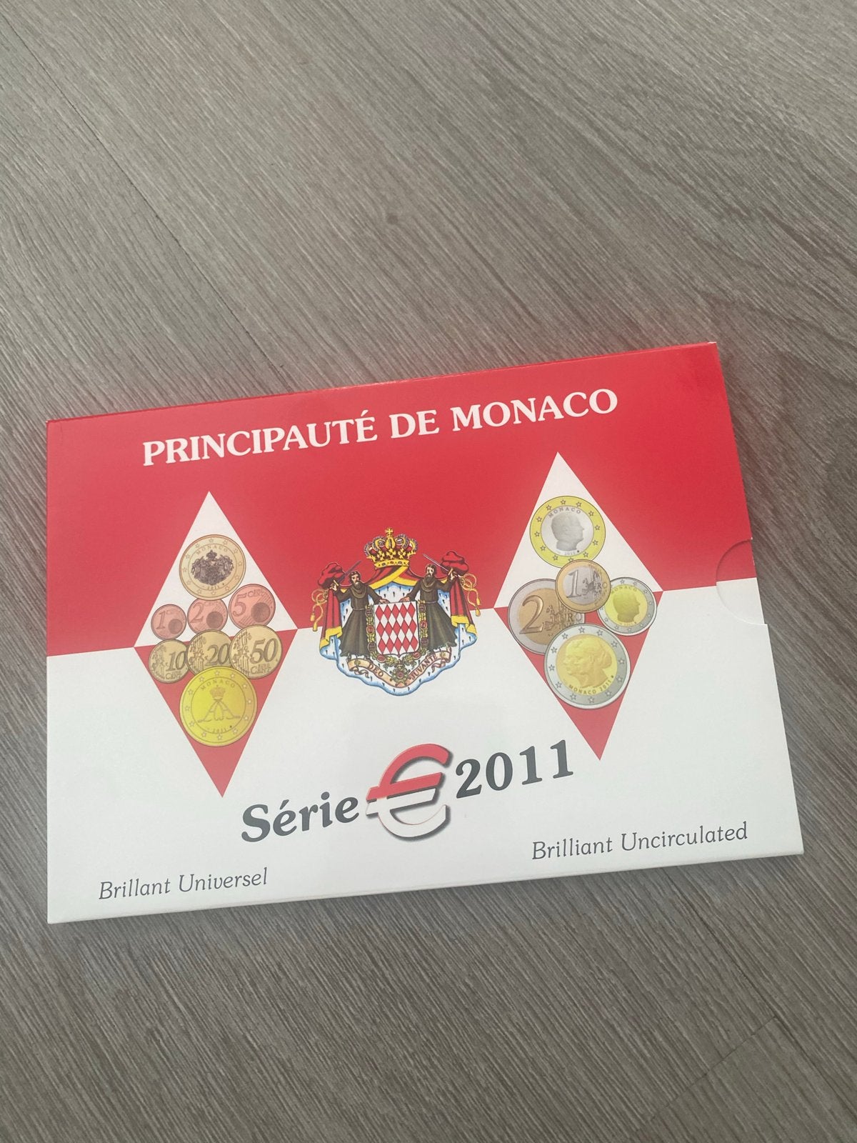 Monaco Euro Muntenset 2011 - Brillant Uncirculated, Postzegels en Munten, Munten | Europa | Euromunten, Ophalen, Monaco, Overige waardes