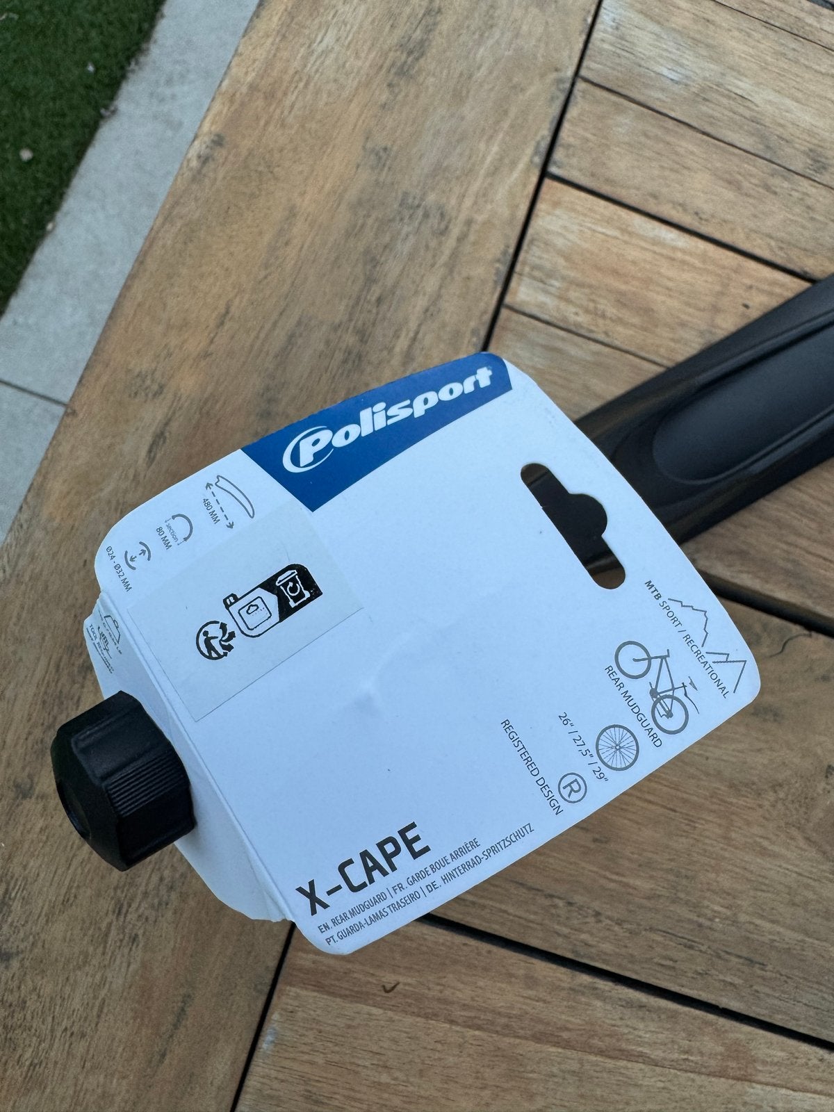 Polisport X-Cape Spatbord MTB, Ophalen, Nieuw